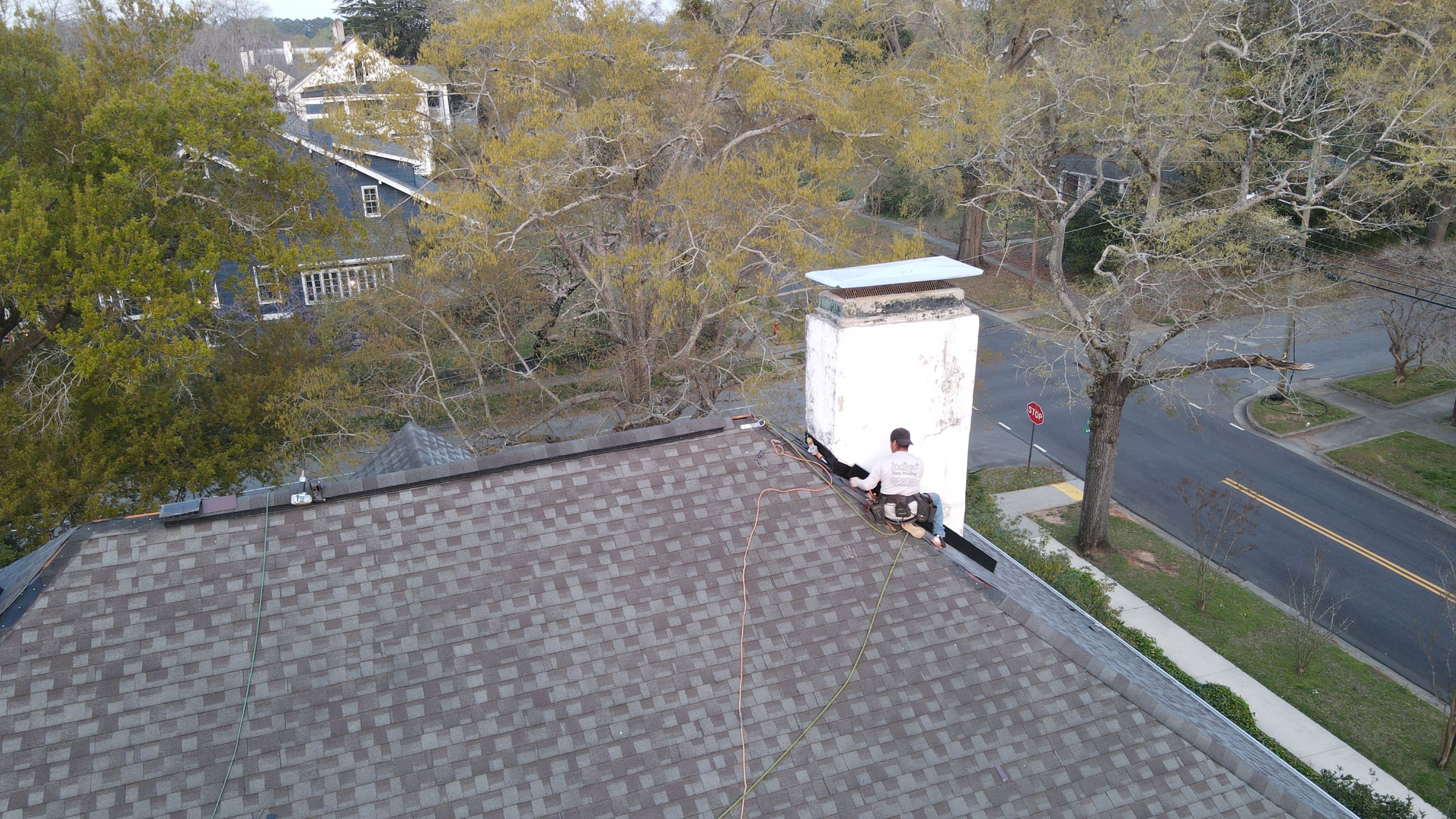 Residential Roofing Repair using Owens Corning Oakridge- Driftwood by Indigo State Roofing