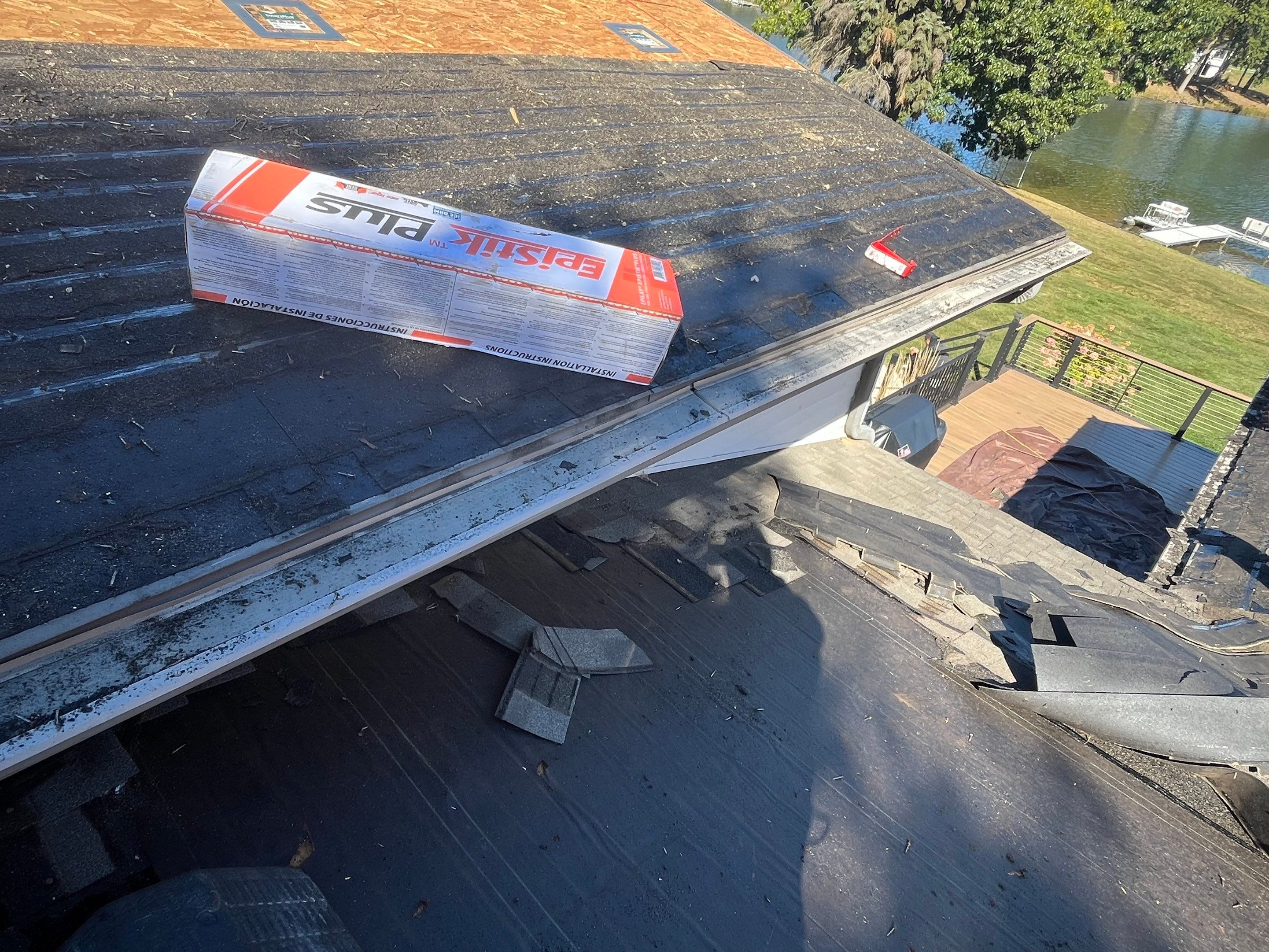 Roof Replacement using MS Standing Seam Roof Western Rust by 180 Contractors