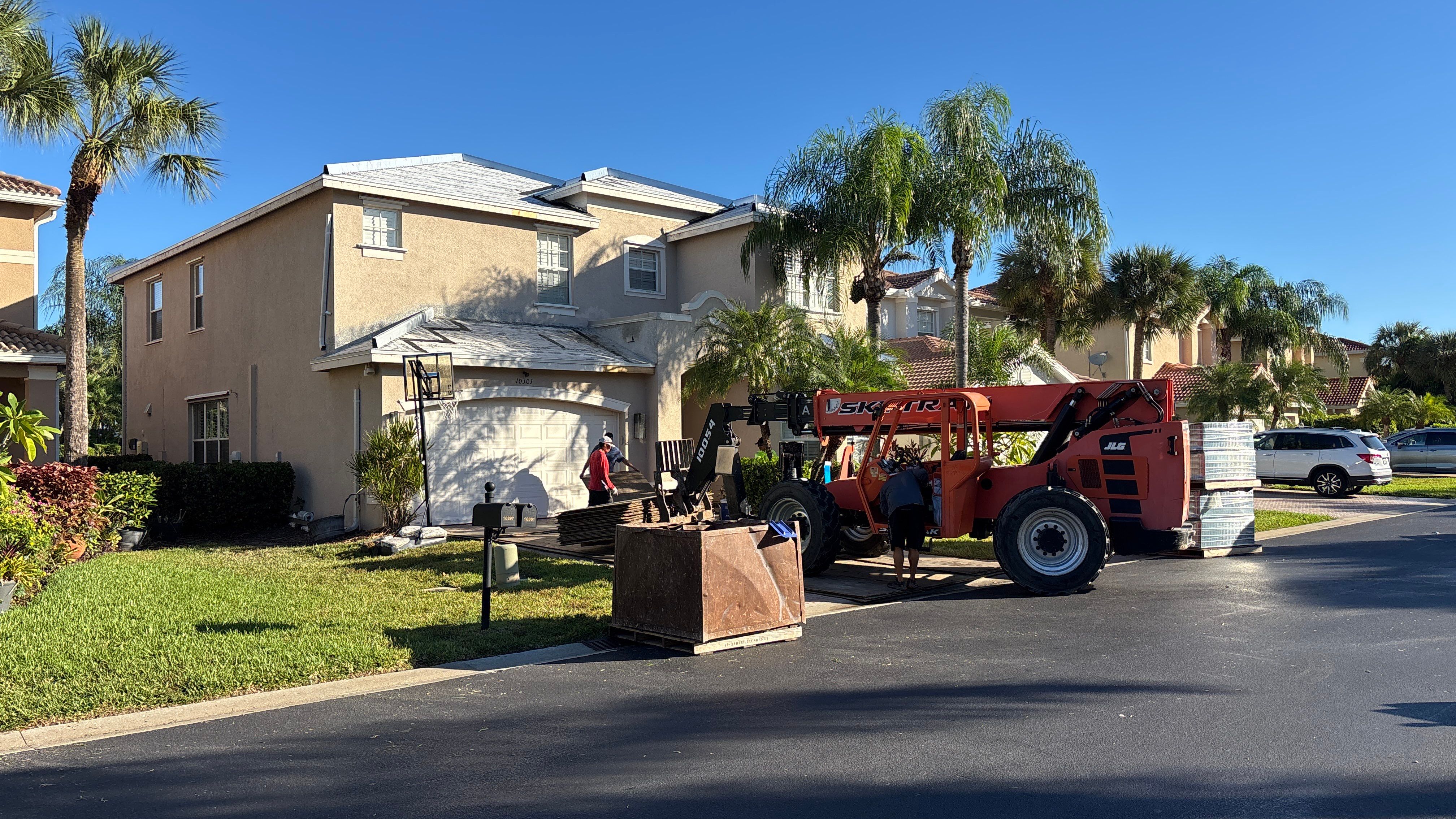 Residential Concrete Tile Install in Fort Myers, FL by International Roofing