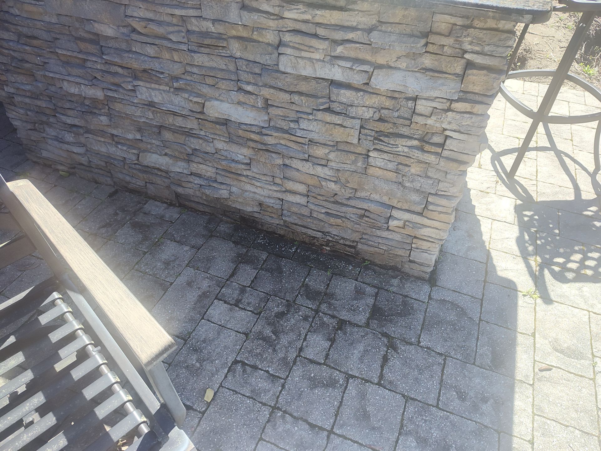 paver patio using Concrete Sealant by DuraSeal