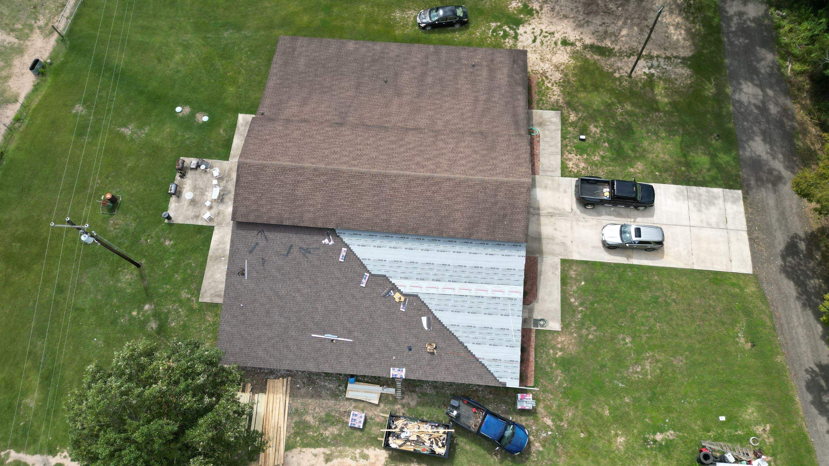 Repair Roof Damages & Interior Damages - Project in Coldspring Texas by Harden Enterprise Services LLC