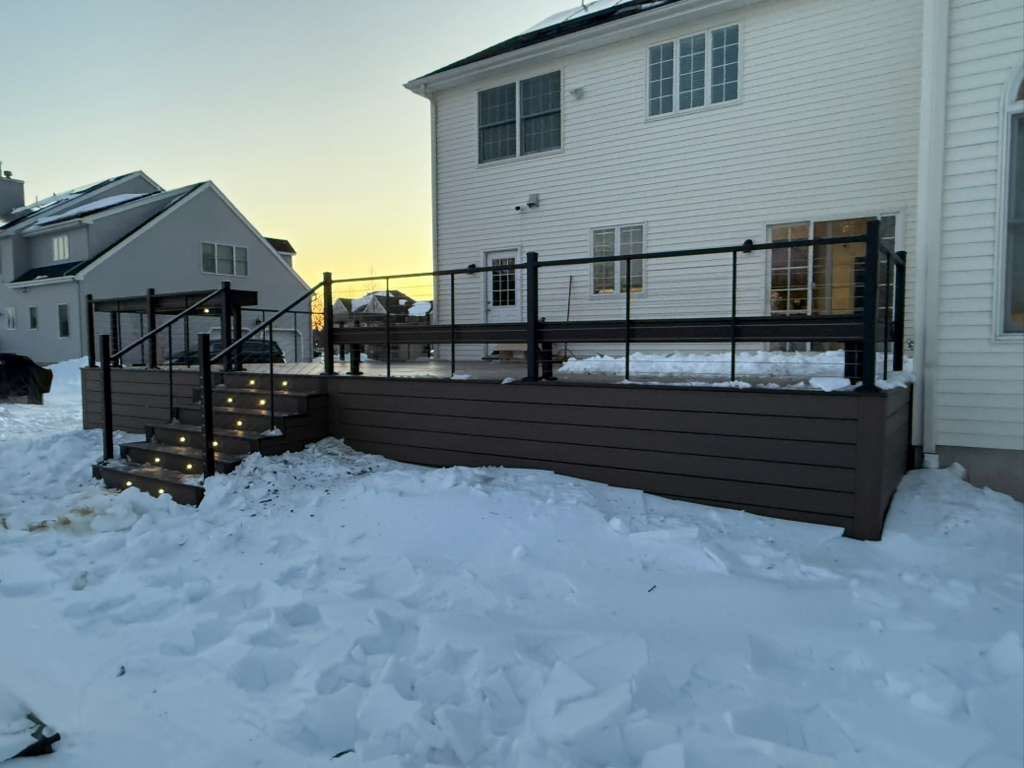 New Deck and outdoor Kitchen In Hillsborough , New Jersey by deck guardian