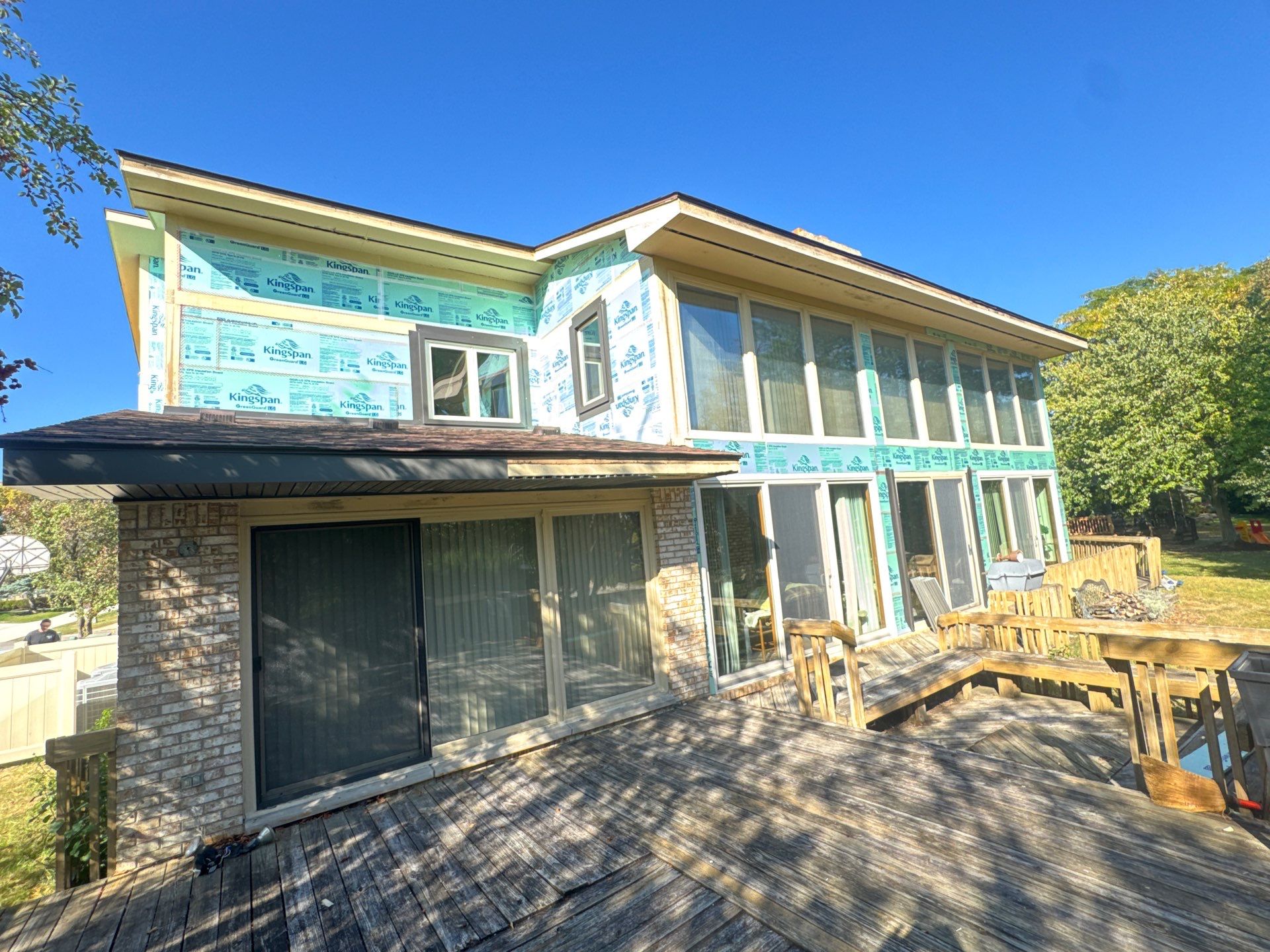 Siding Replacement using Alside S7 Cedar Mill Grain Cast Iron by 180 Contractors