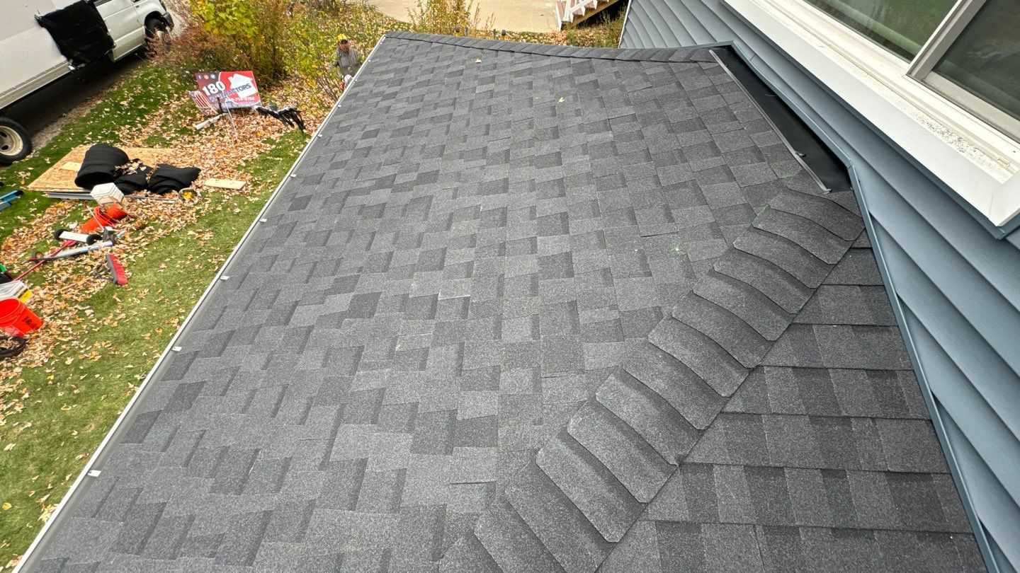 Roof Replacement using Certainteed Landmark Climate-Flex by 180 Contractors