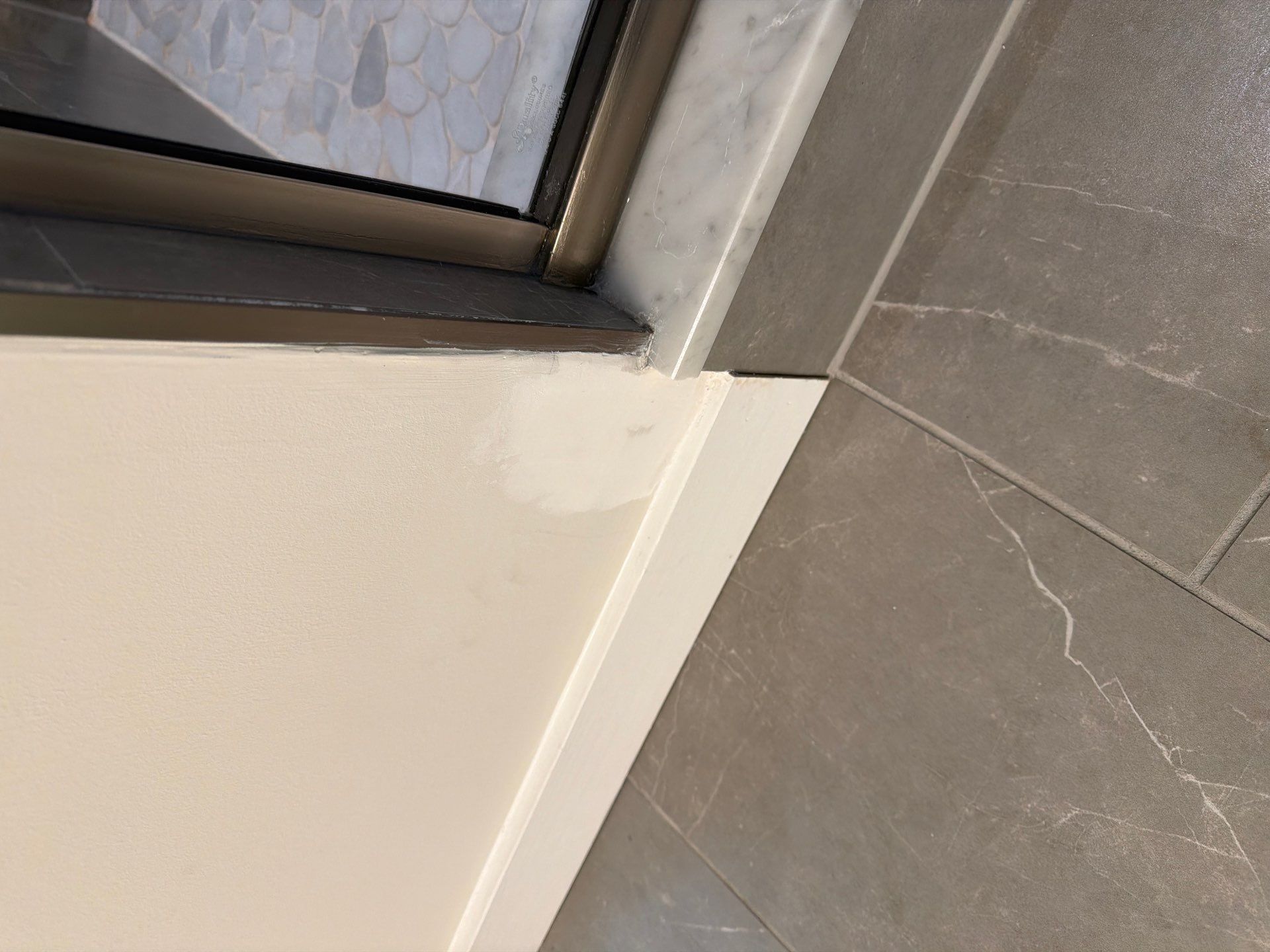 Bathroom Drywall Repair After Shower Water Damage by Laser Focused Solutions LLC