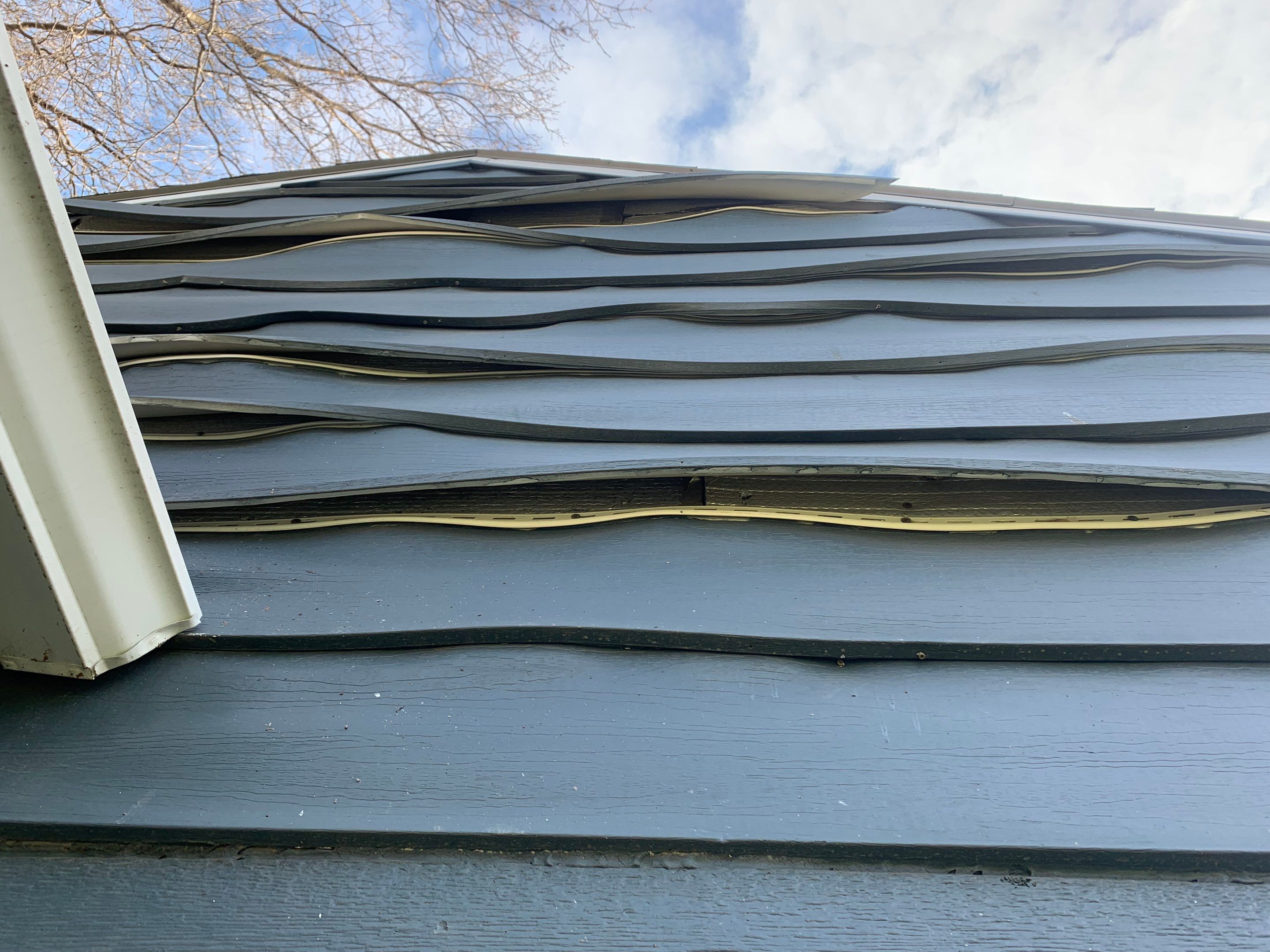 Siding Installation using Shake Siding by EEC Windows, Siding & Roofing