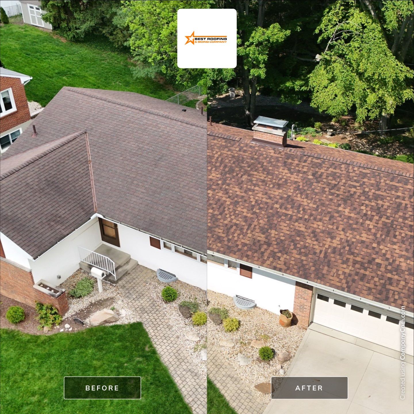 Worthington Roof Replacement by Best Roofing & Siding Company