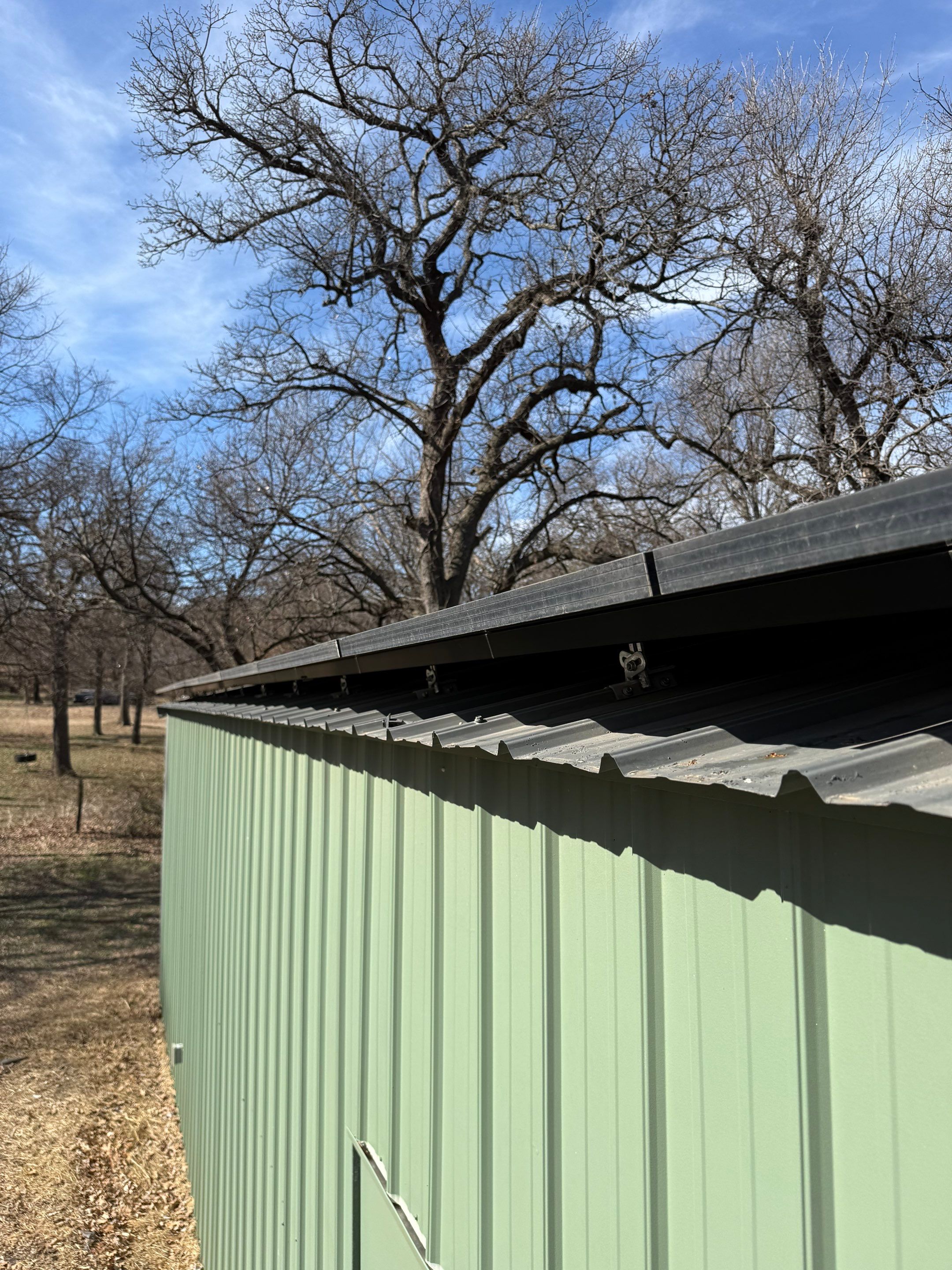 Metal Roof Replacement & Solar Reset in Edmond, OK by 5Coat Roofing & Construction