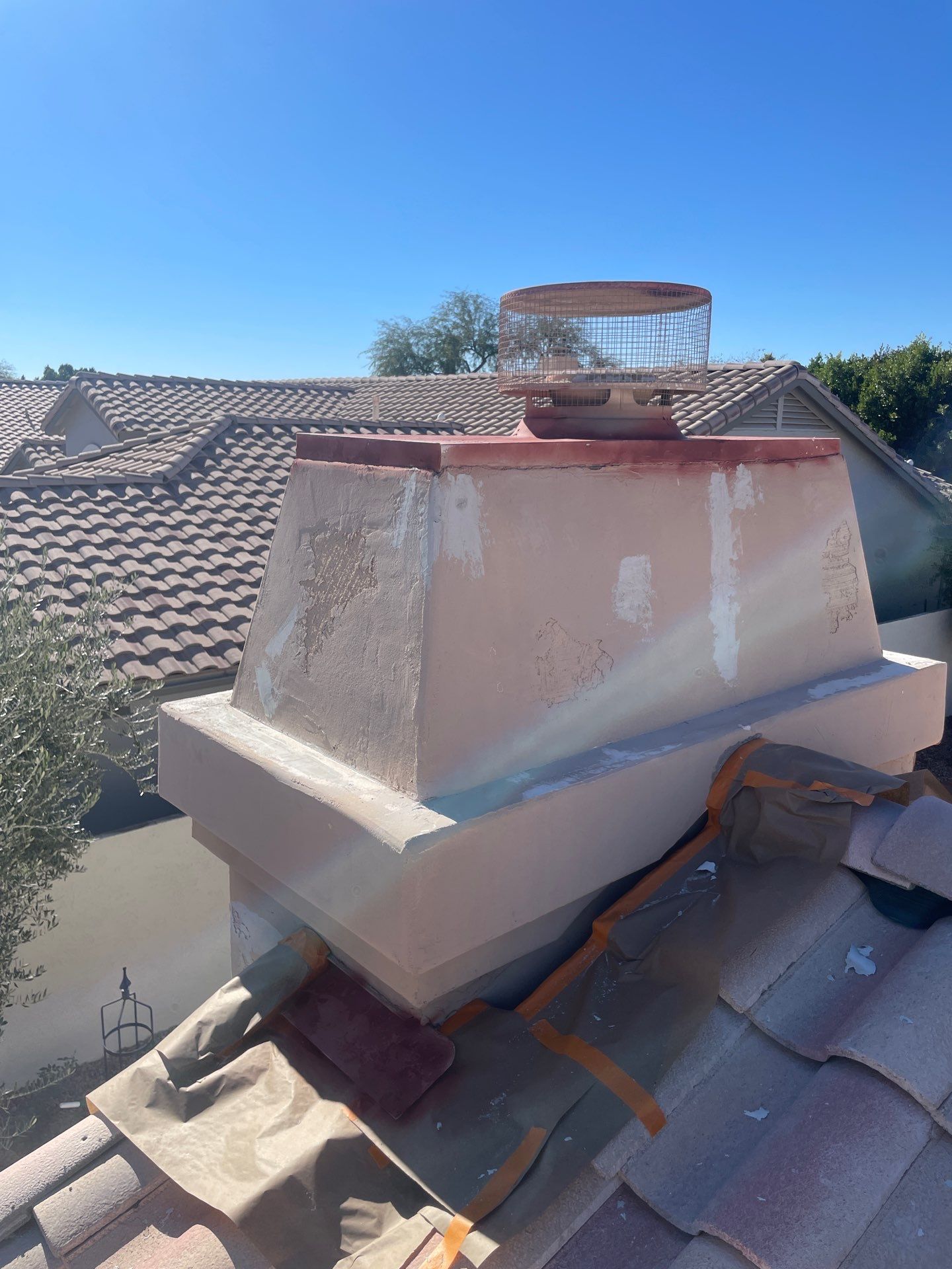 Gazzo - A Beautiful Home Exterior Transformation in Scottsdale, AZ with C&M Primer and Sherwin Williams Paints by Double G Painting Contractors, LLC