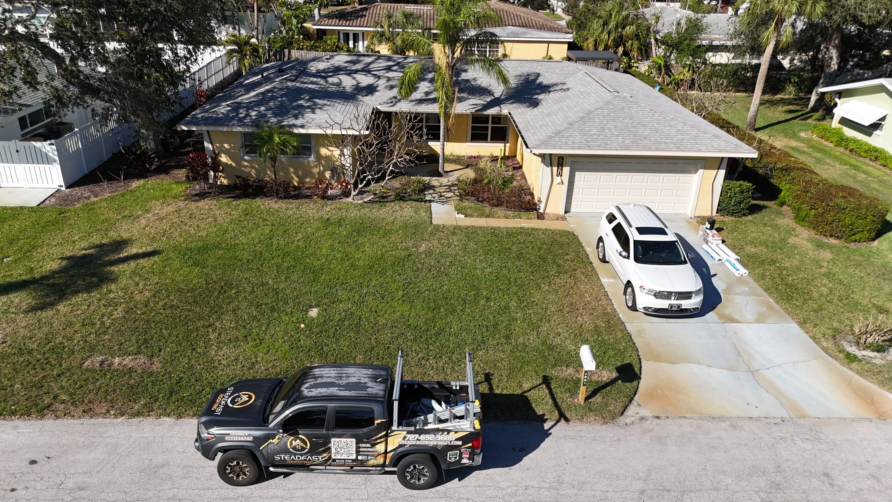 Roof Replacement in Belleair Bluffs, FL. by Steadfast Roofing