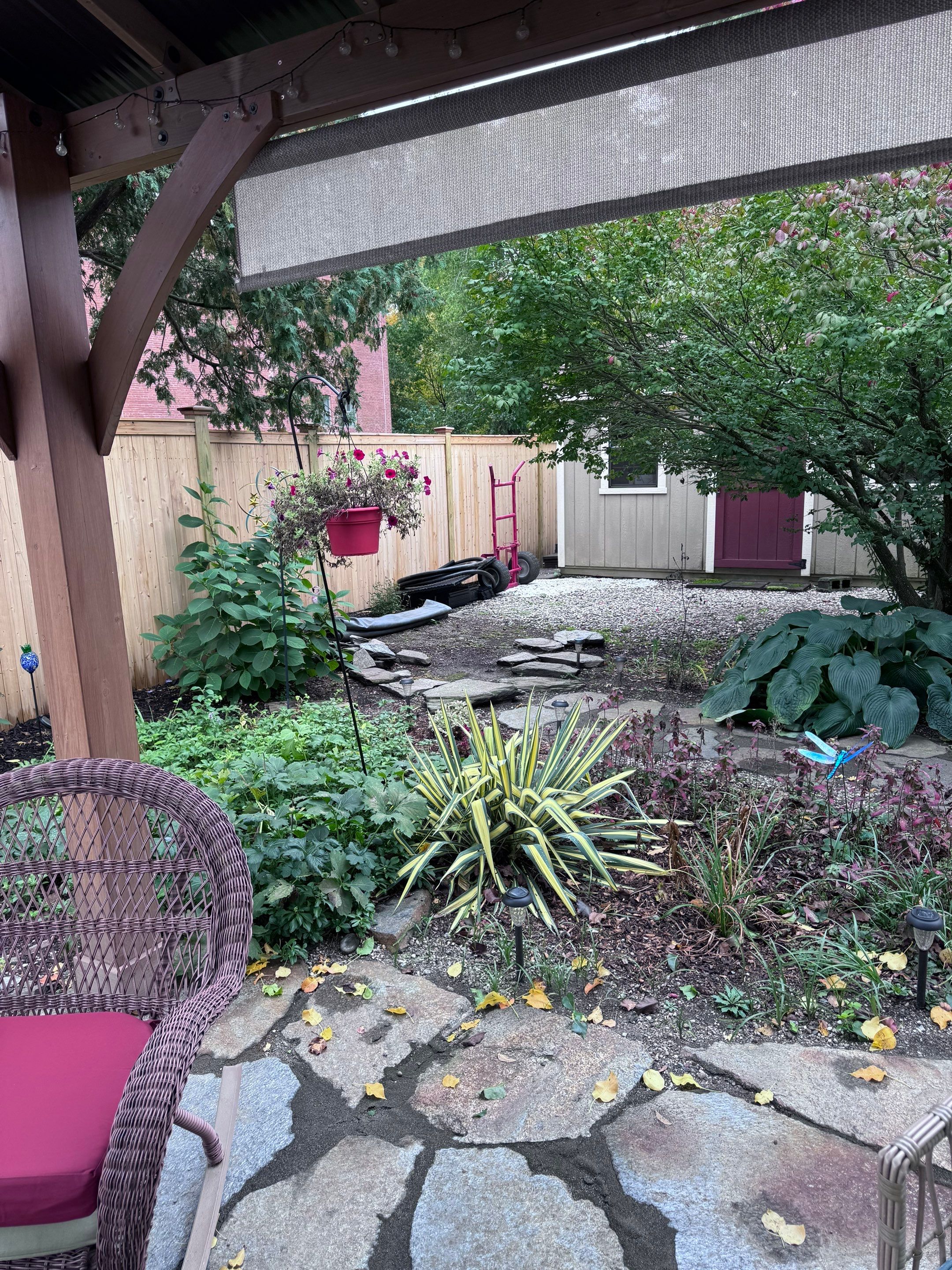 New Pondless Waterfall in Northampton by Wicked Water Gardens