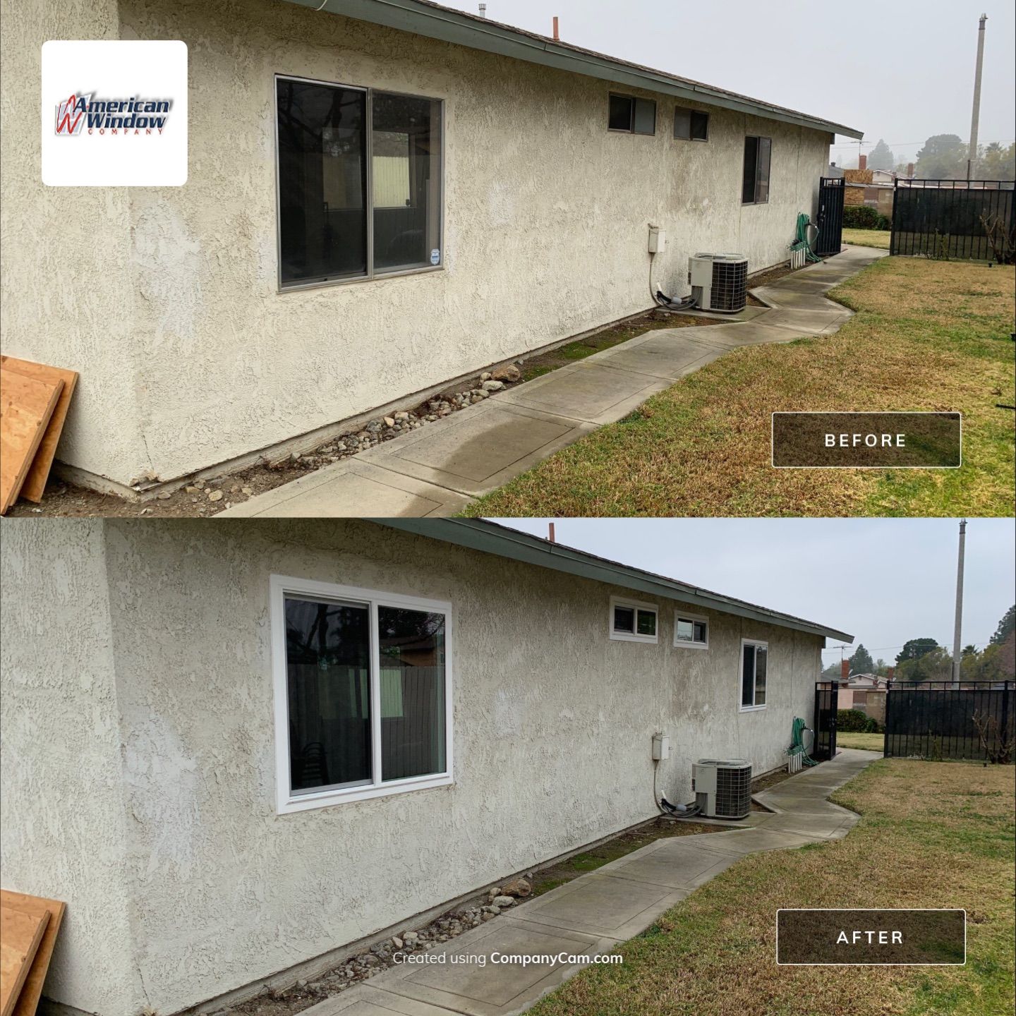 Window Installation using Vinyl Windows by American Window Company