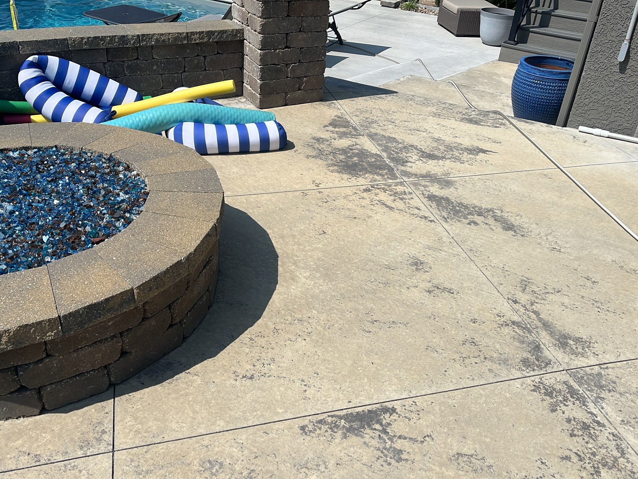 New Pool Overlay - Overland Park, KS by Big Red Decorative Concrete, LLC