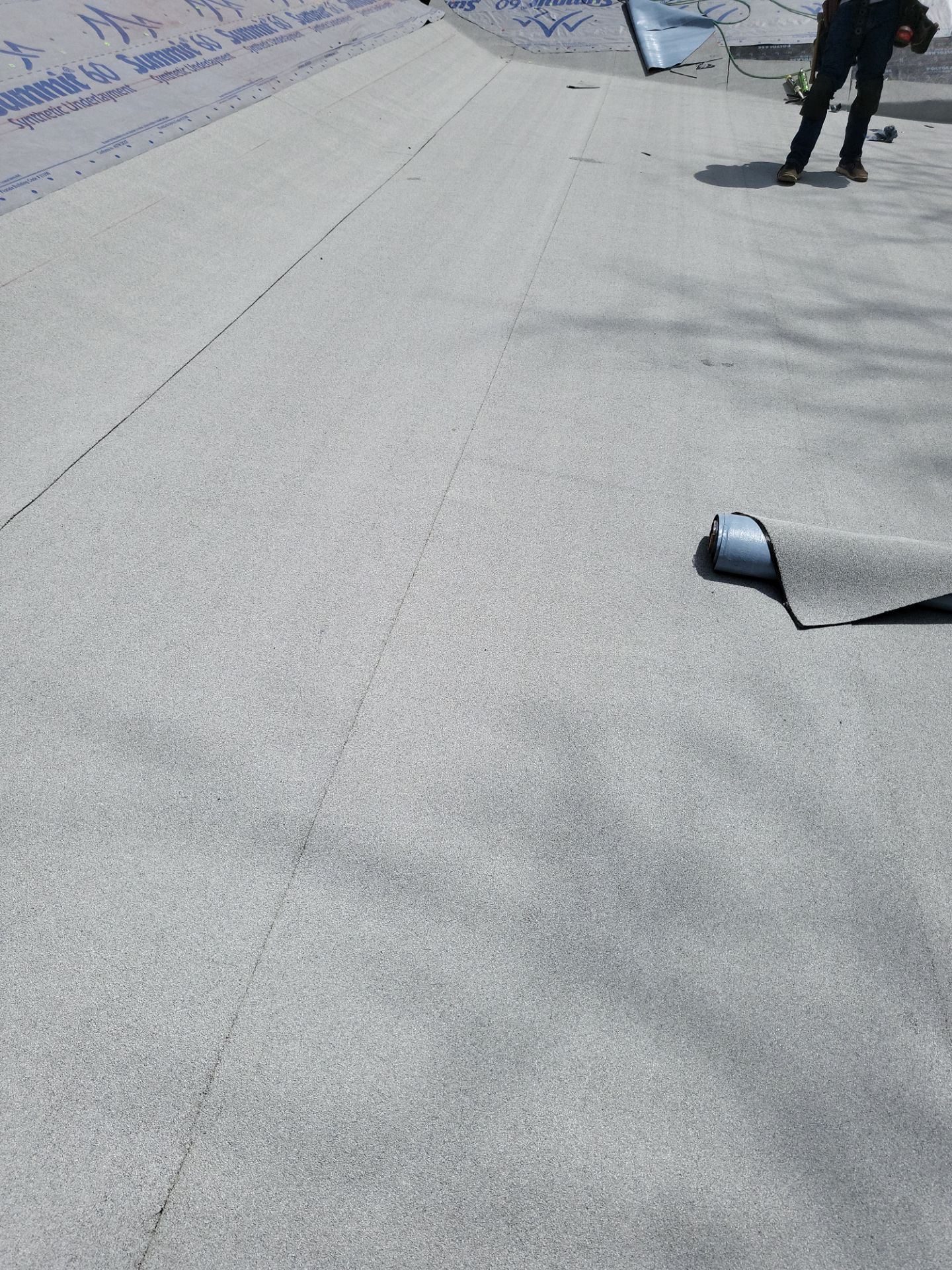 Atlas Pinnacle, Color, Oyster Shell, Drip Edge, Color, White by Eagle Eye Roofing