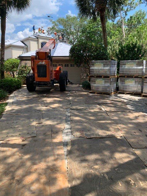 Residential Roofing Installation using Concrete Tile in Bonita Bay Community by International Roofing