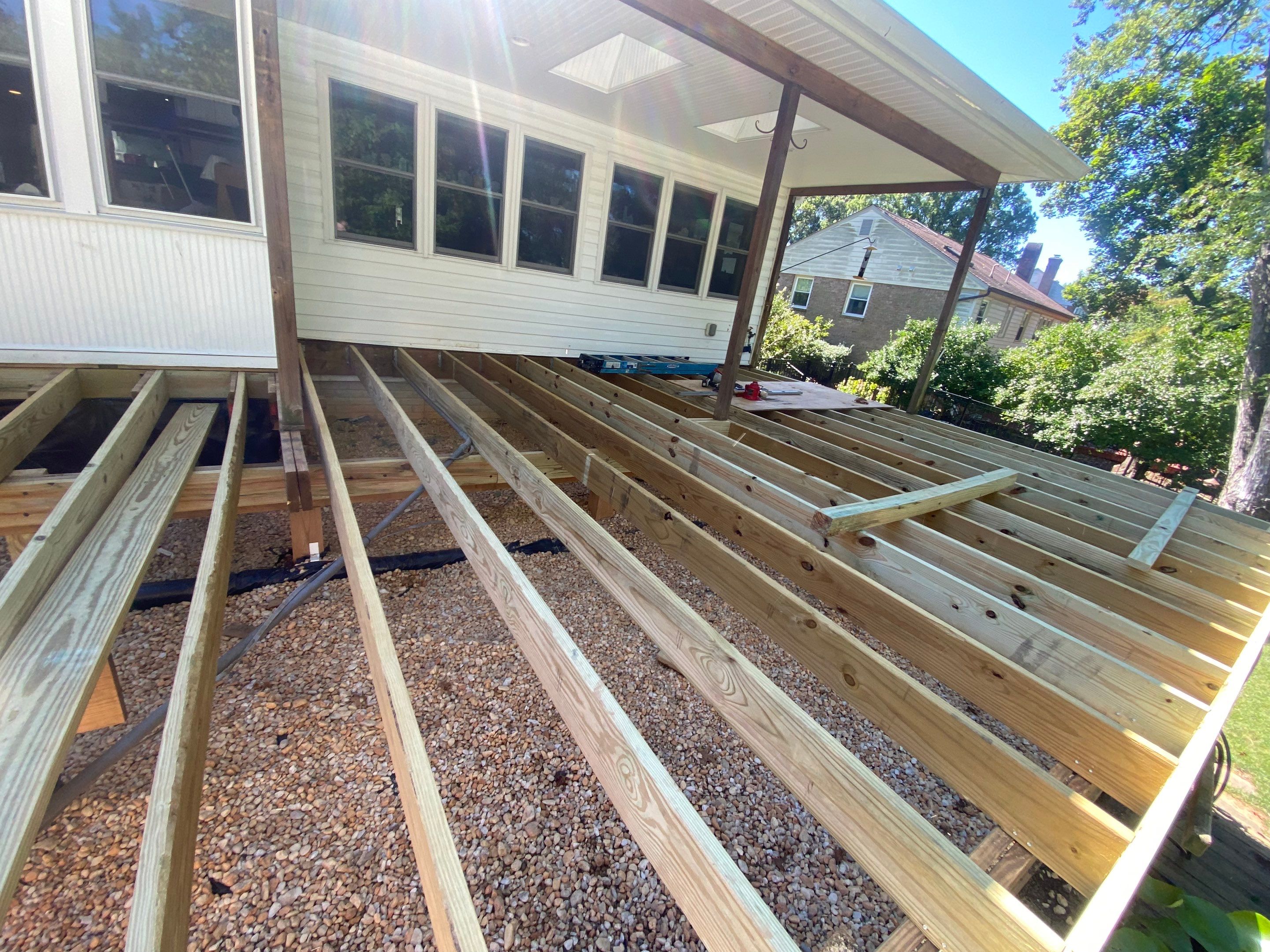 Deck Transformation using Timbertech & Azek by The Smet Companies, LLC
