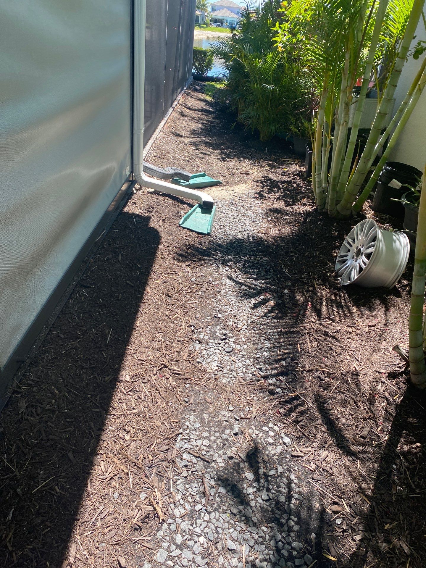 Splash Guard Installation in Sarasota FL by Gutter Professors