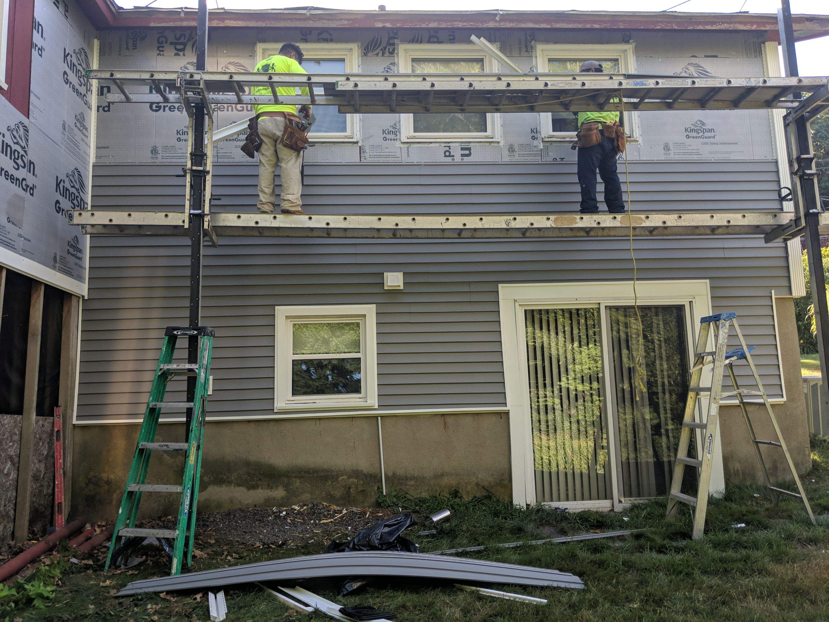 Siding Installation using Certainteed Mainstreet Siding by Loyalty Exterior Solutions 