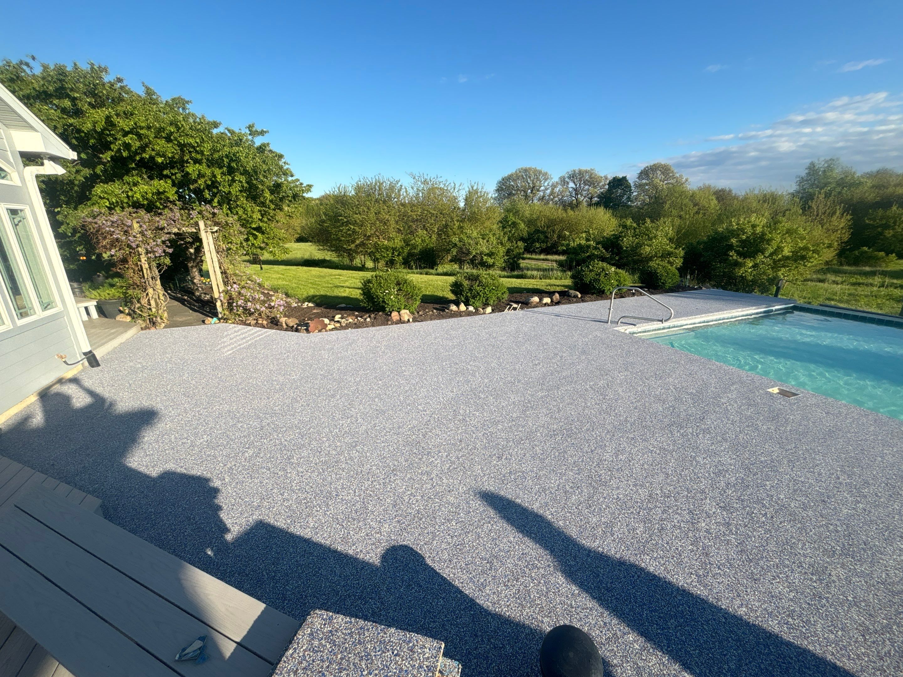 Rubaroc Caspian Pool Deck Coating by Level 10 Coatings