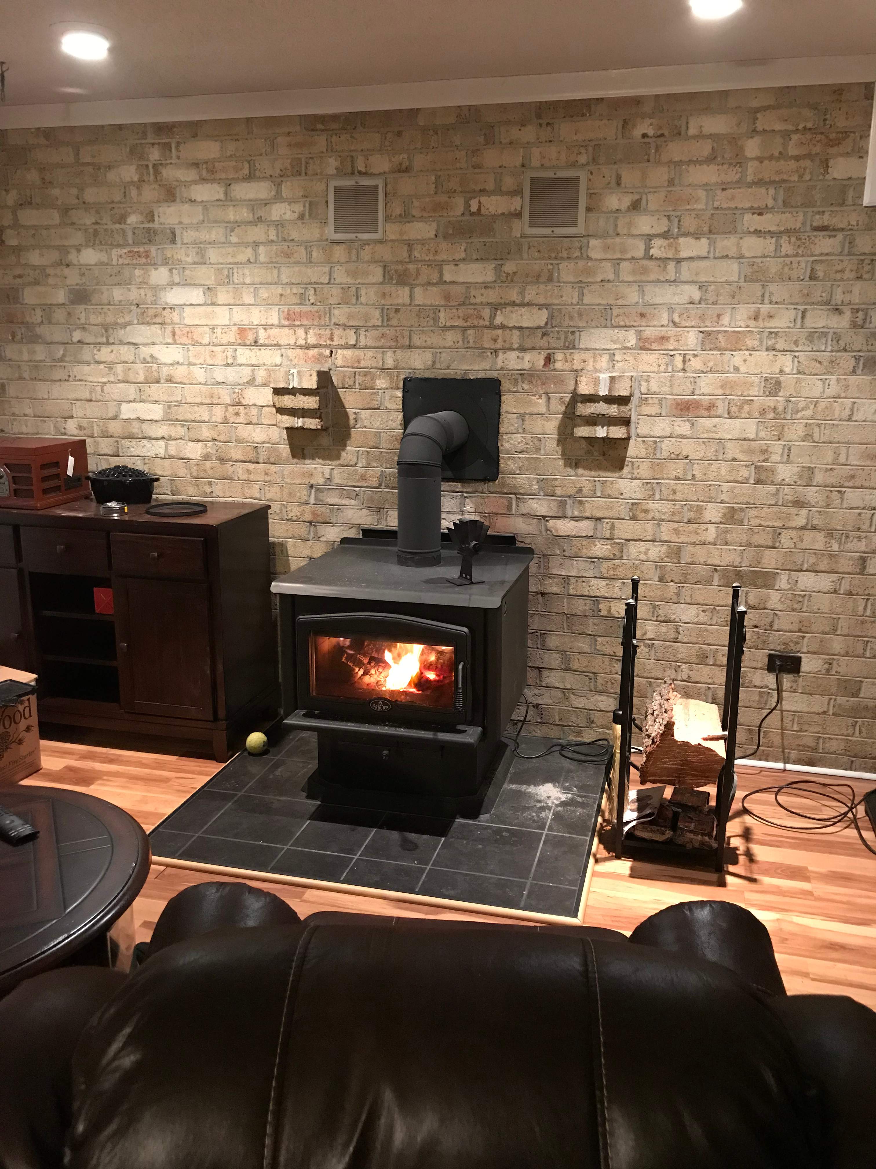 Wood Stove Installation Virginia Beach by Premier Chimney and Roofing
