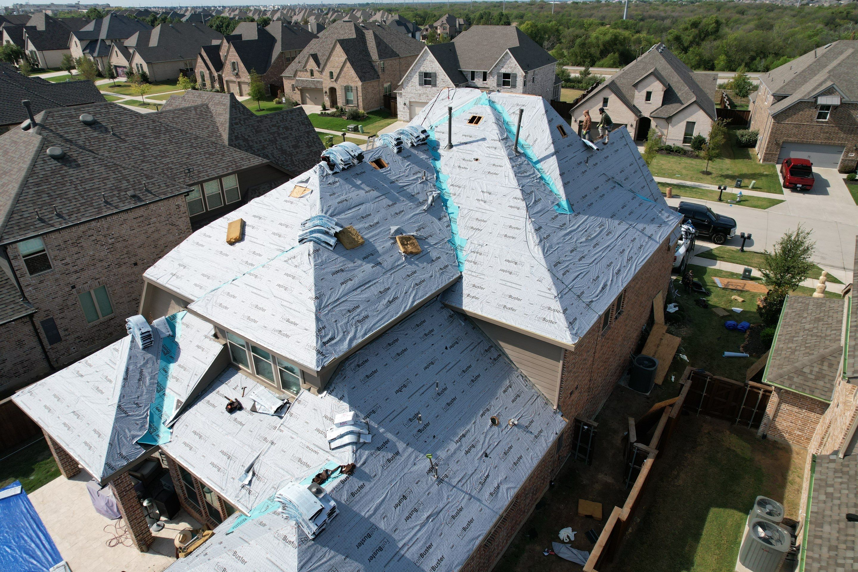 Project in Prosper by Zeus Exteriors