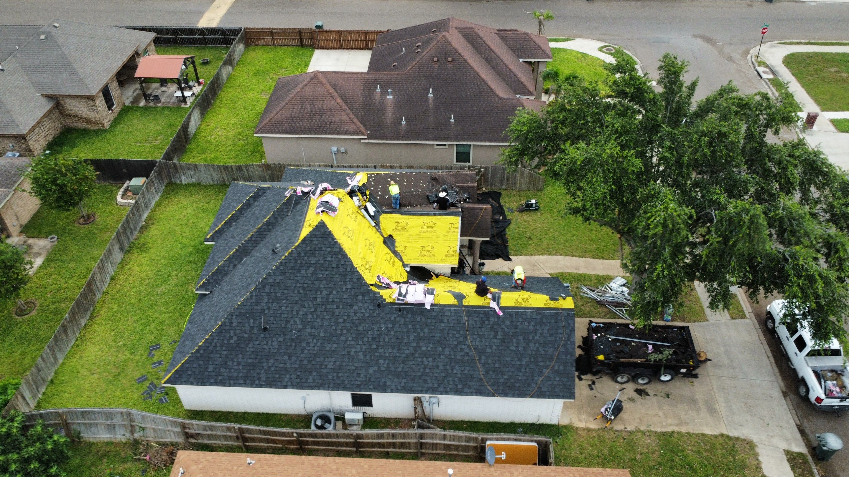 Roof Replacement by Bison Roofing  