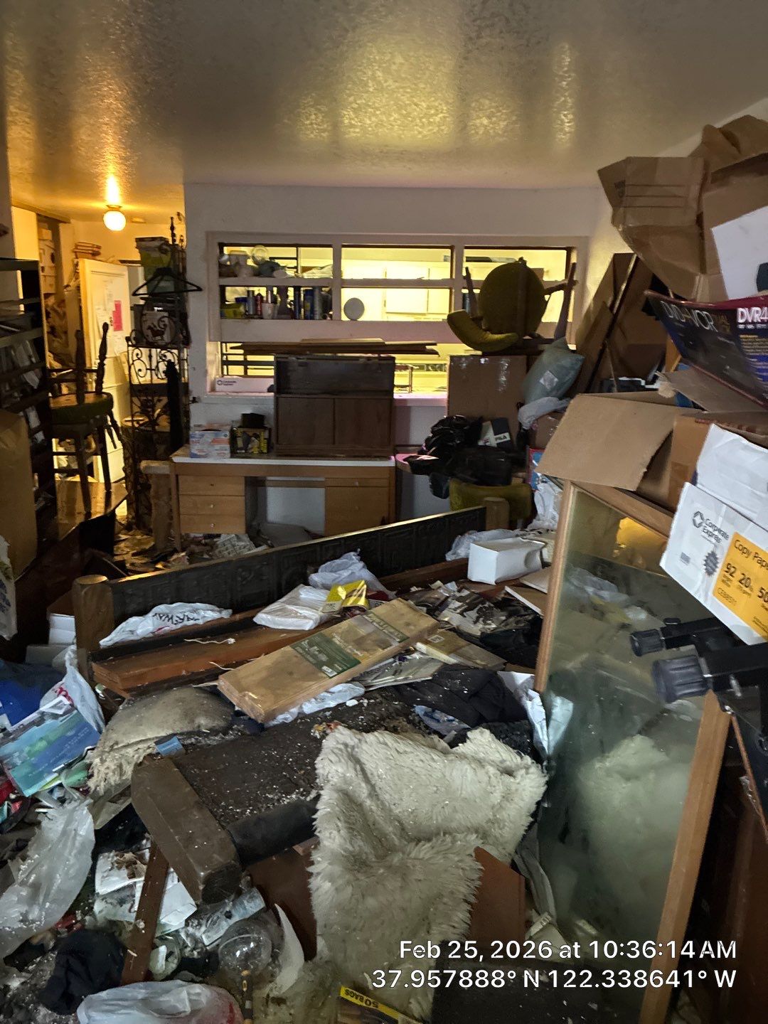 Project in San Pablo by 911 Hazmat Cleanup 