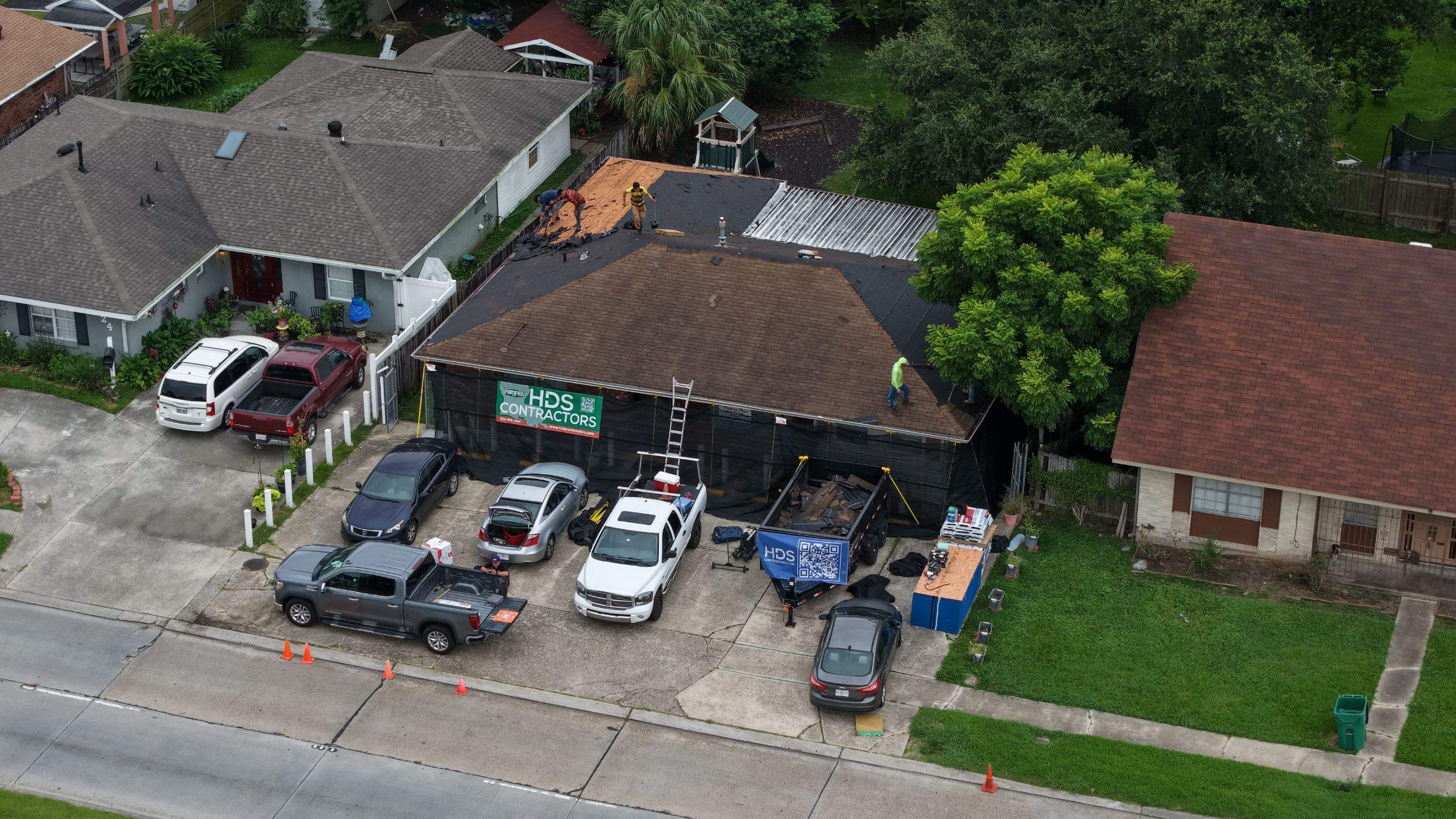 Roof Replacement in Gretna by HDS Contractors