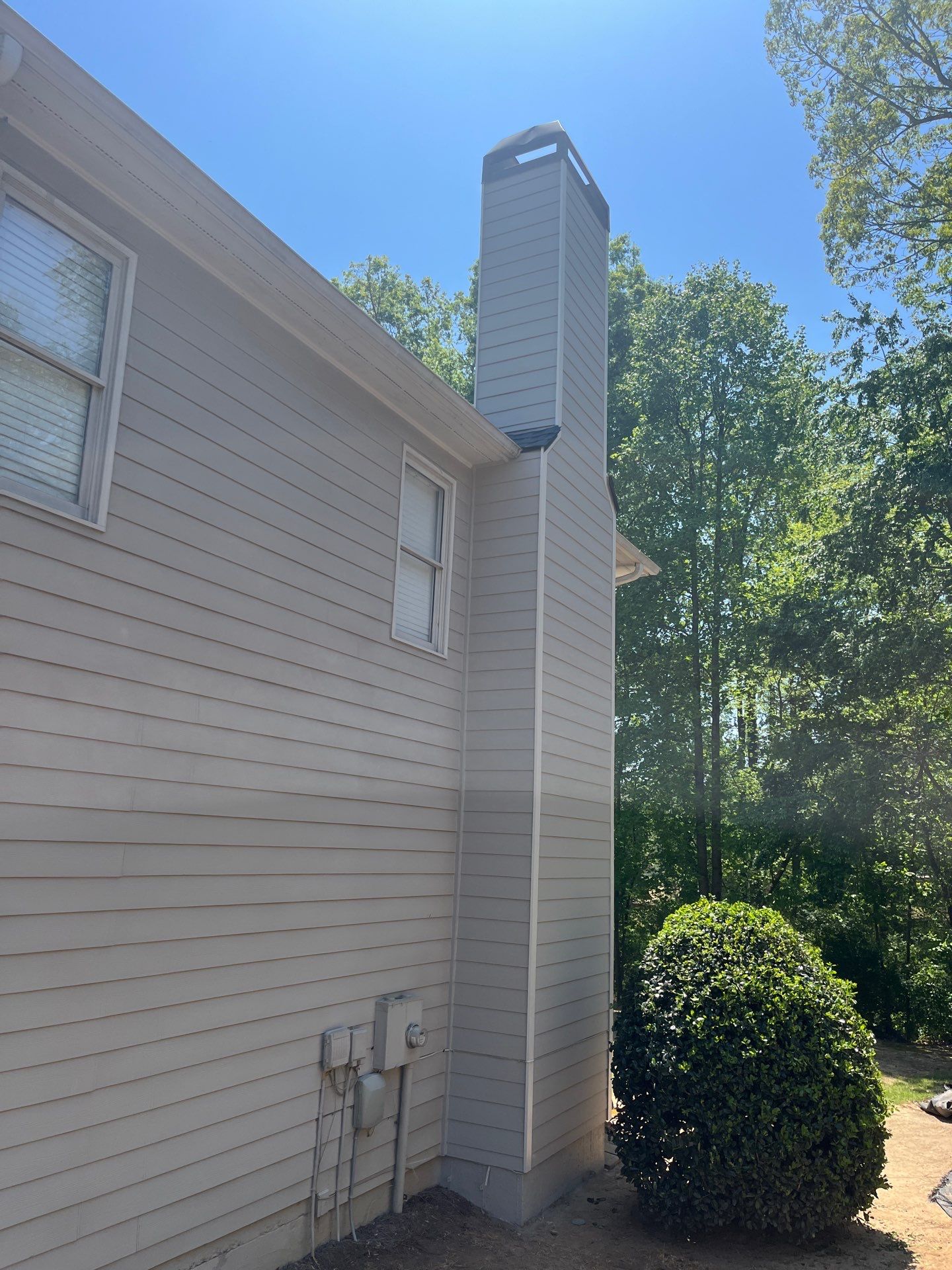Chimney Repair in Lawrenceville, GA by Nelson Exteriors