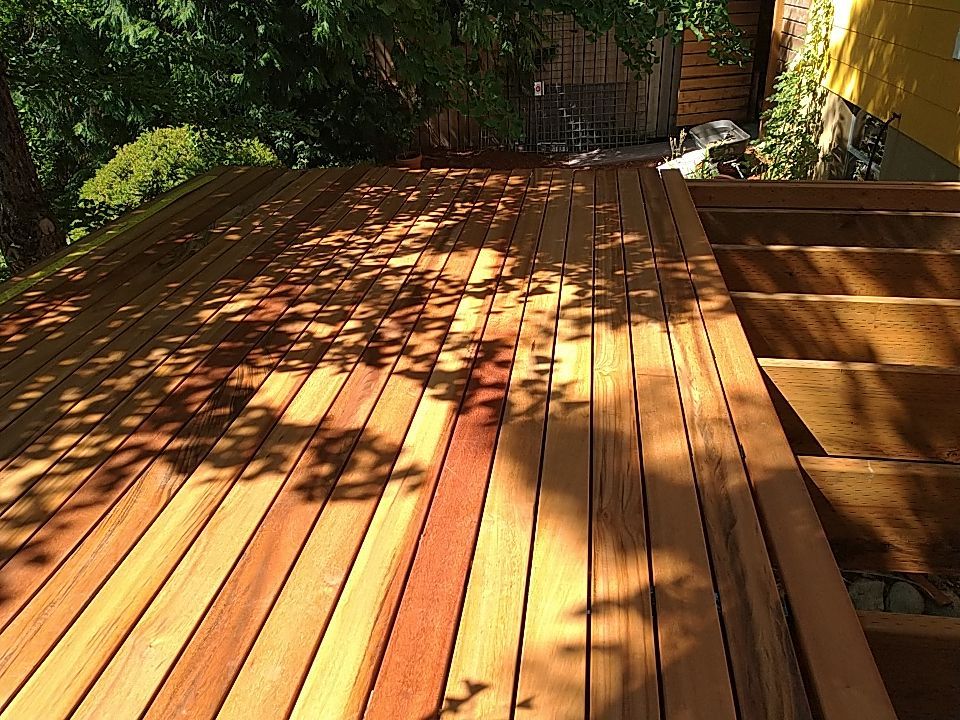 Tigerwood Masterpiece by Alki deck builders 