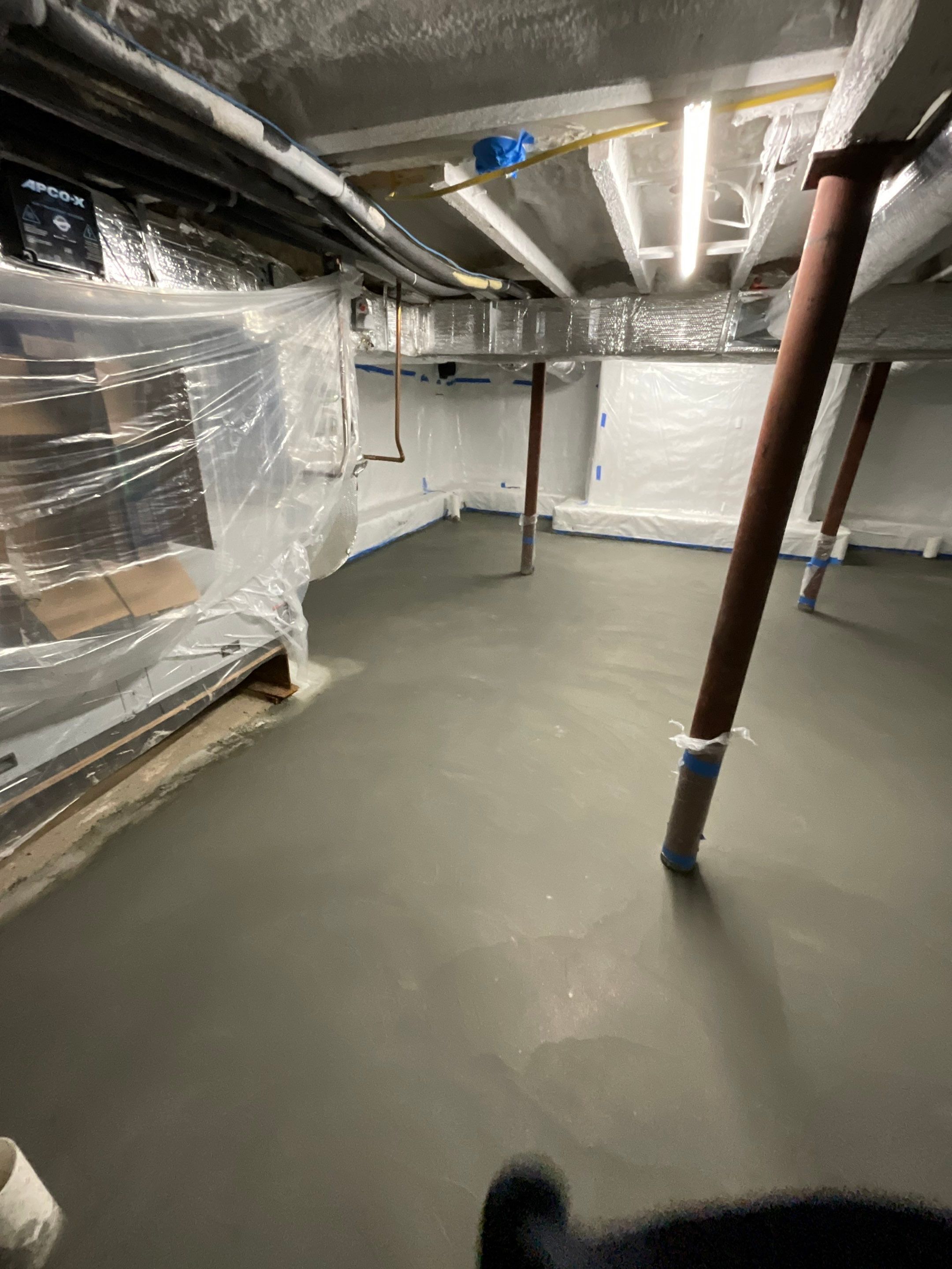 Cove Neck Rd. Oyster Bay, NY by A.M. Shield Waterproofing, Corp.