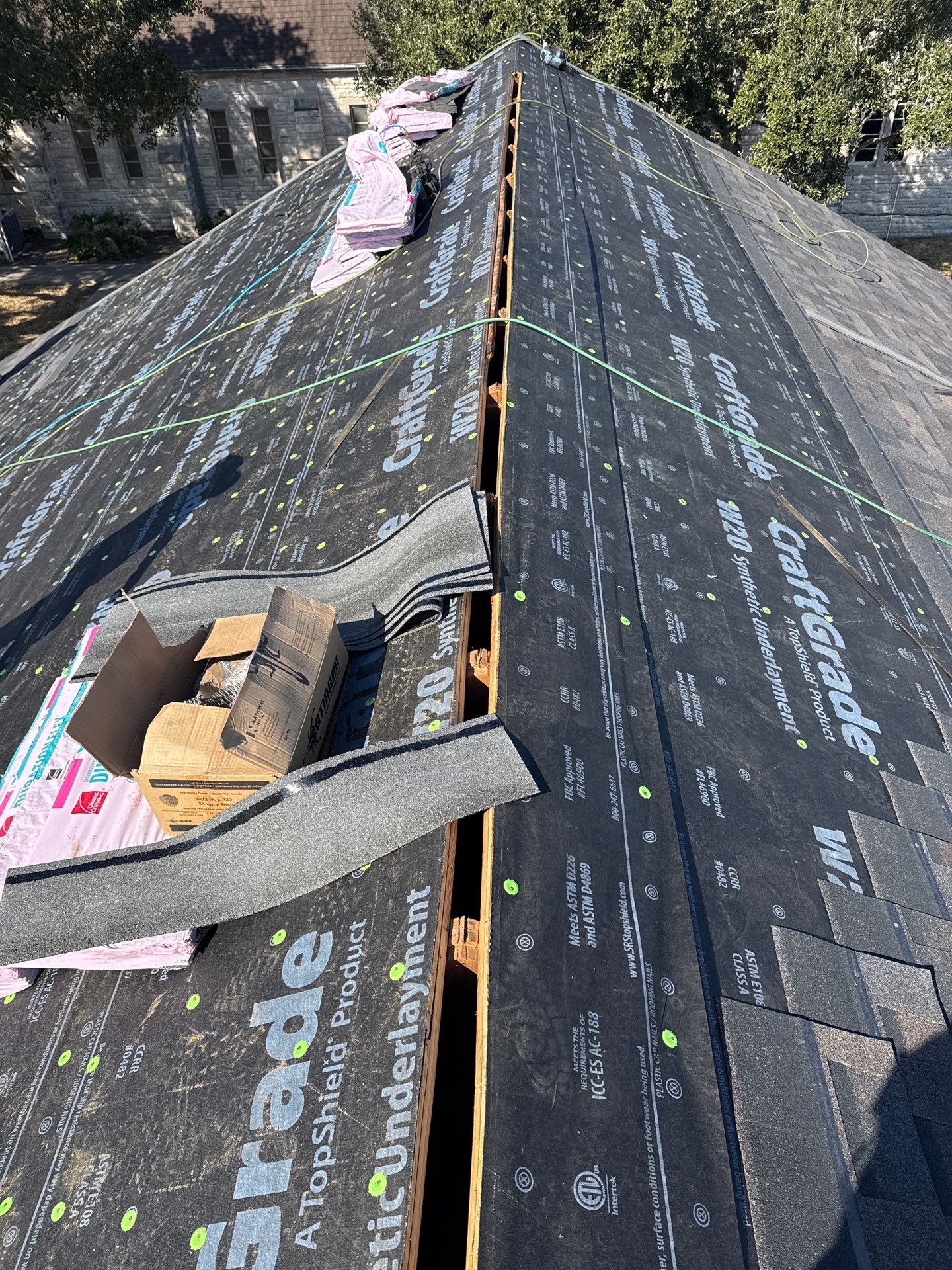 Bishop Church Roof by Bayfront Roofing and Construction