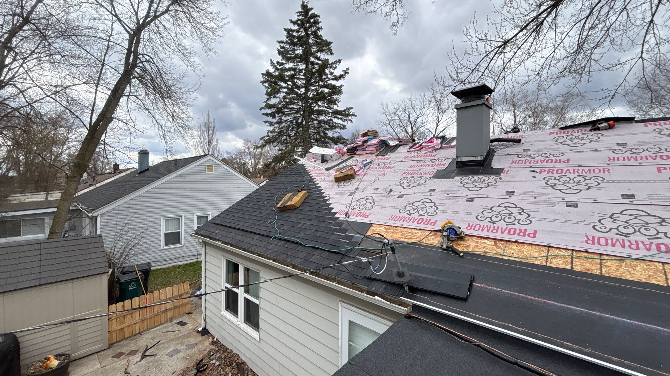 Roof Replacement using Owens Corning TruDefinition Duration Flex by 180 Contractors