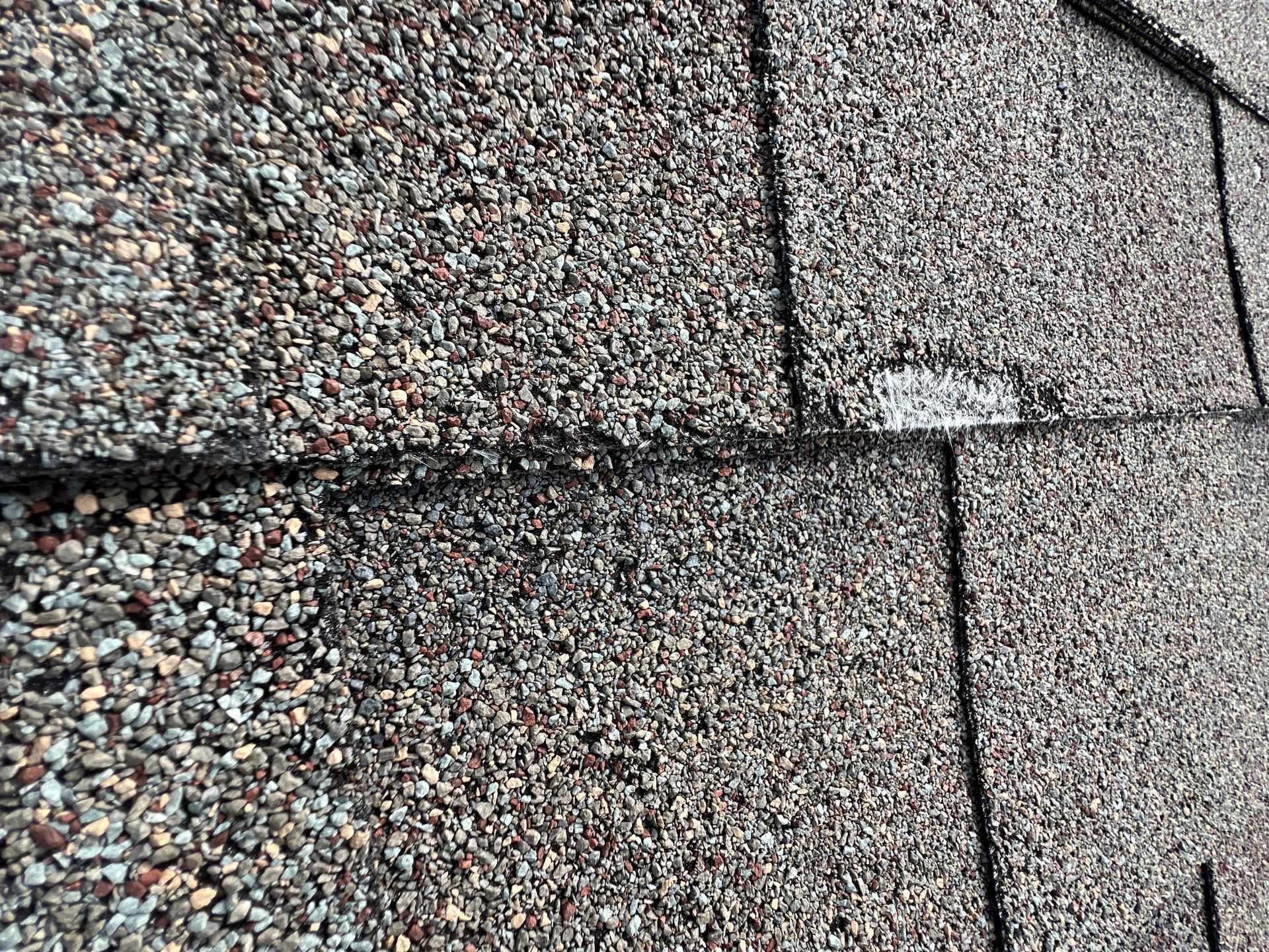 Hail Damage using Owen's Corning Duration (Lifetime) Shingles by Roof Repair Company