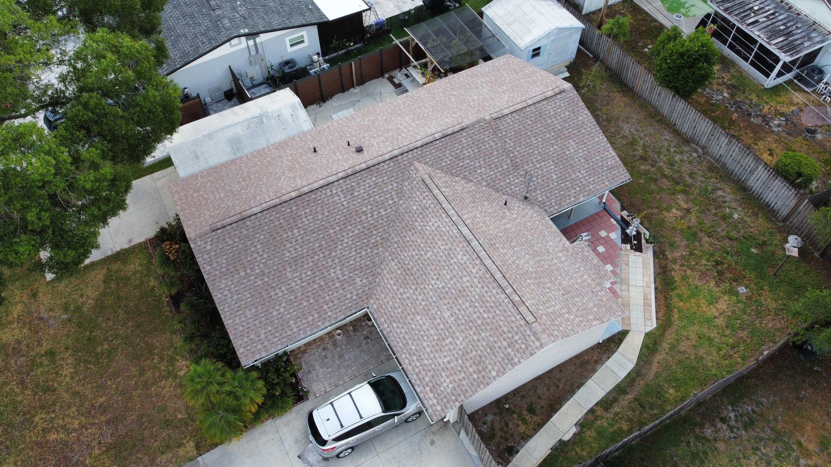 Roof Replacement in Lutz, FL. by Steadfast Roofing 