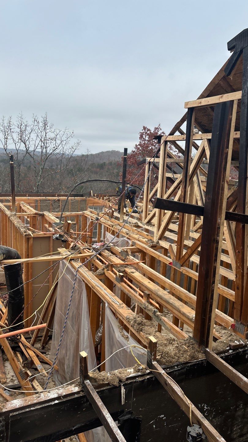 Current restoration project by RJ's Reliable Construction