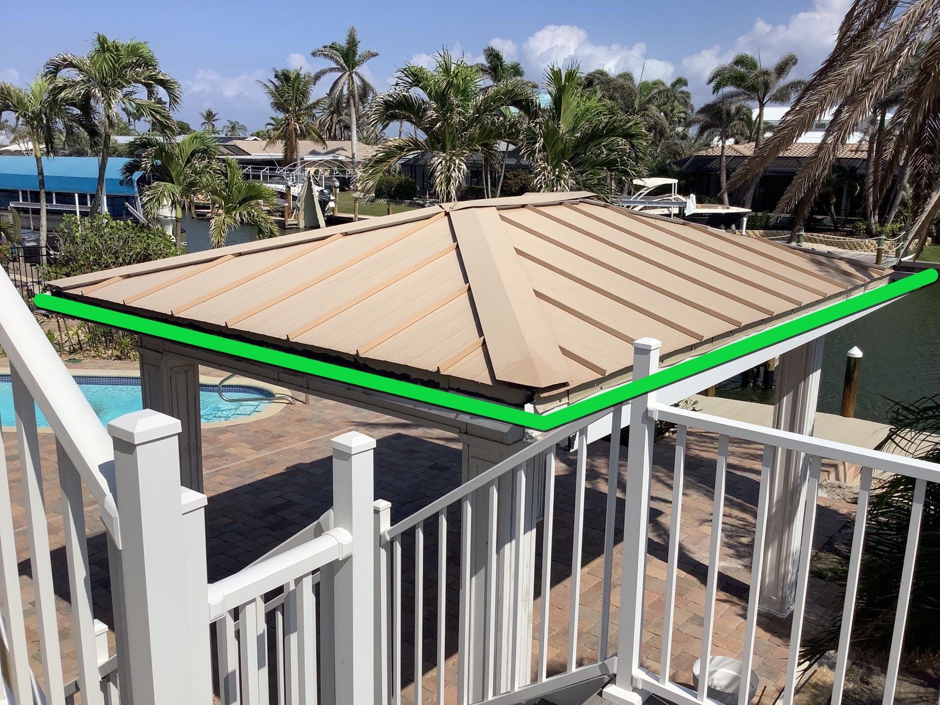 Splash Guard Gutters in Fort Myers FL by Gutter Professors