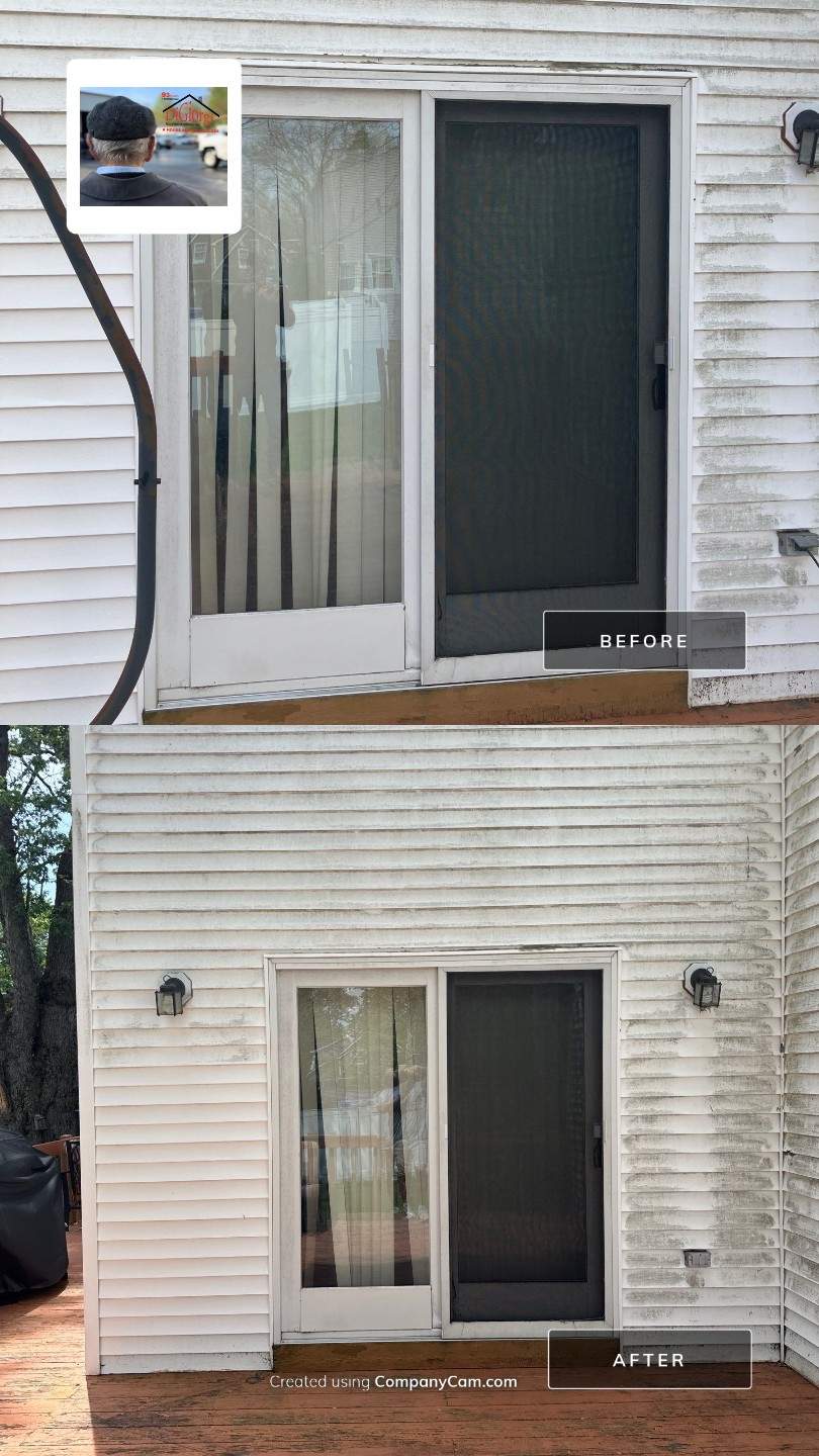 Patio Door Installation using Provia Patio Door by DiGiorgi Roofing and Siding Inc