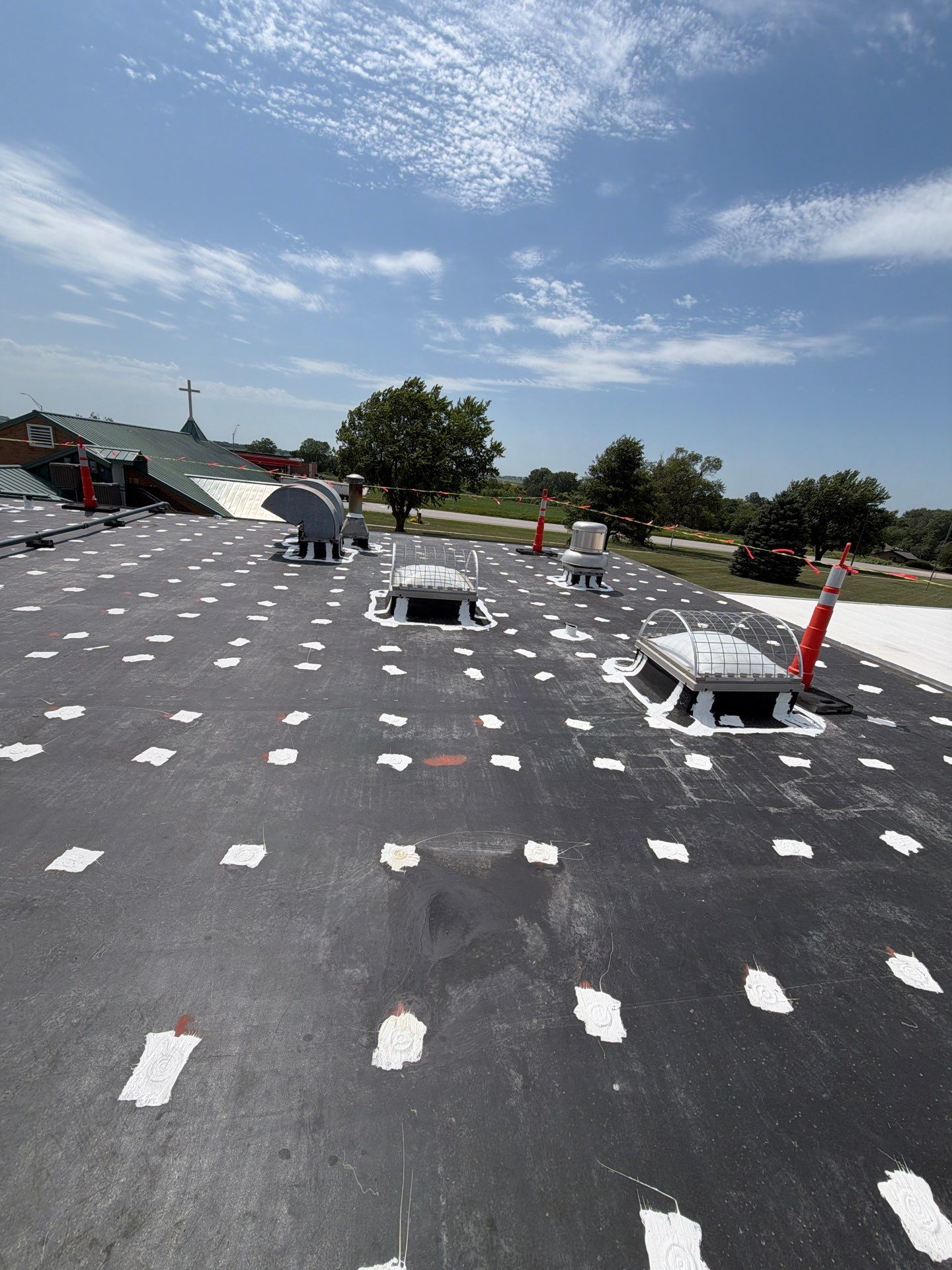 Single-Ply Roofing System – Aquinas Catholic School by Tillotson Enterprises