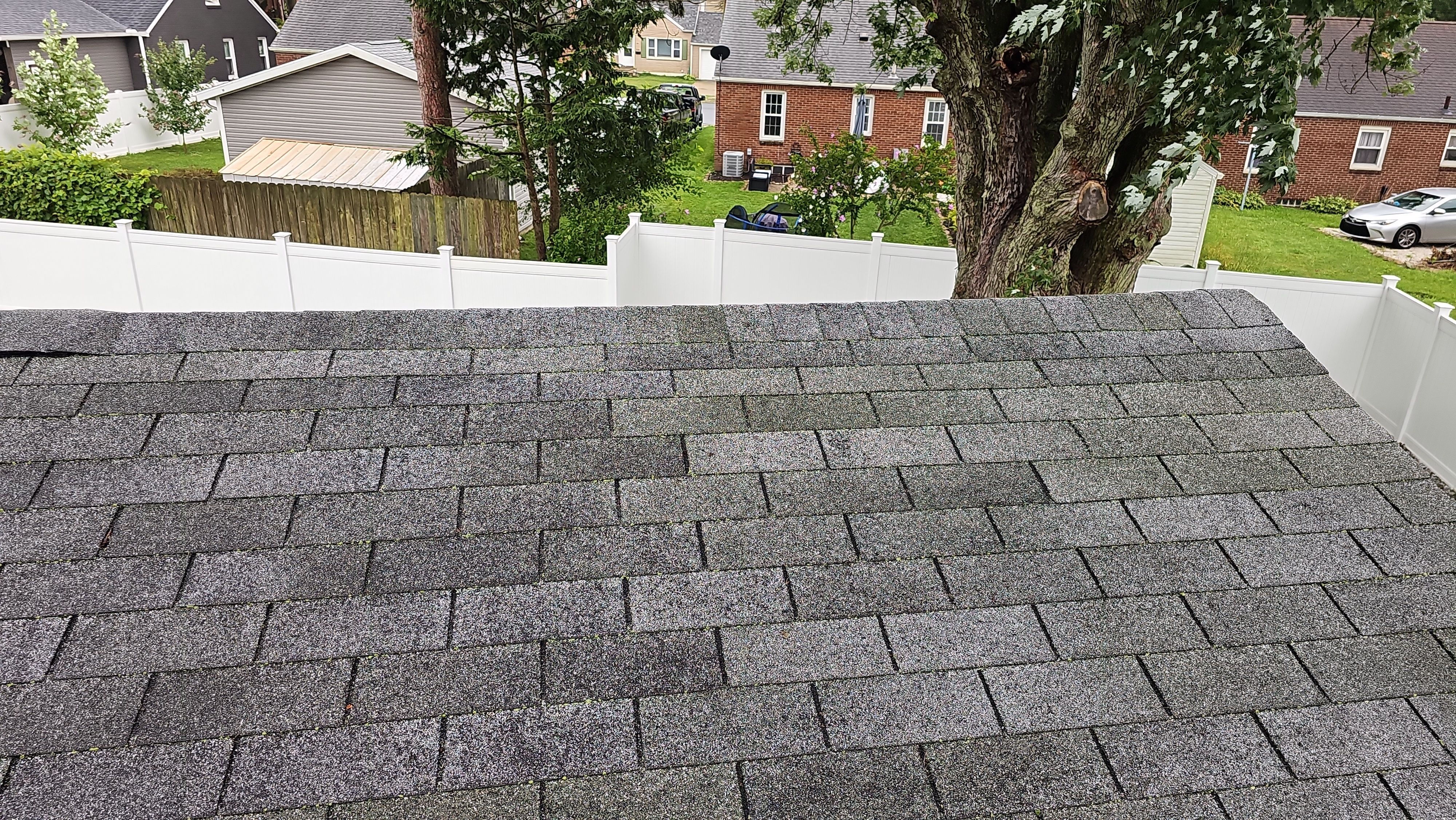 Atlas Pinnacle, Color, Summer Storm, Drip Edge, Black by Eagle Eye Roofing
