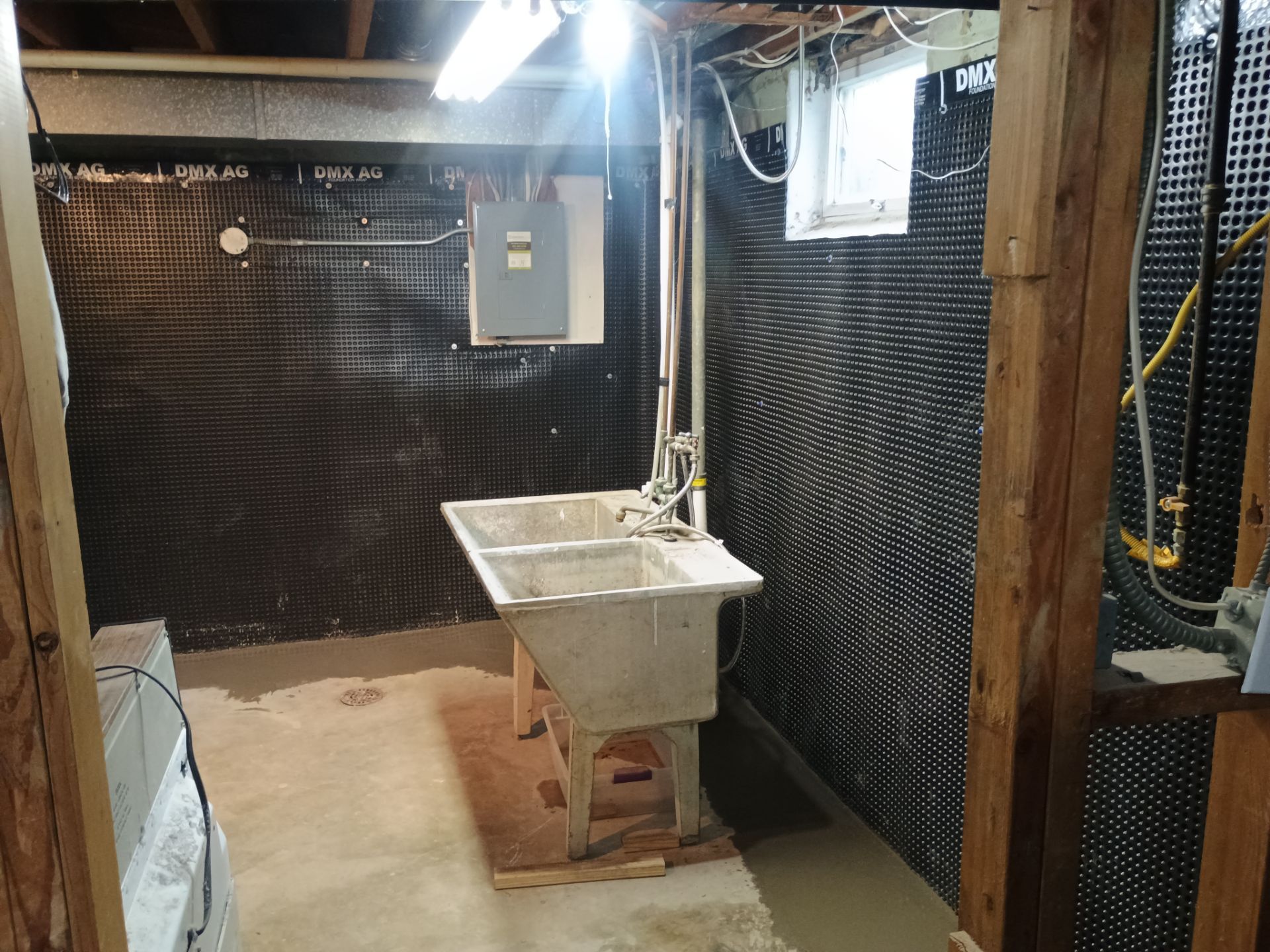 Interior Drain Tile & Wall Drainage in Southwest Minneapolis by Waterproofing Northeast