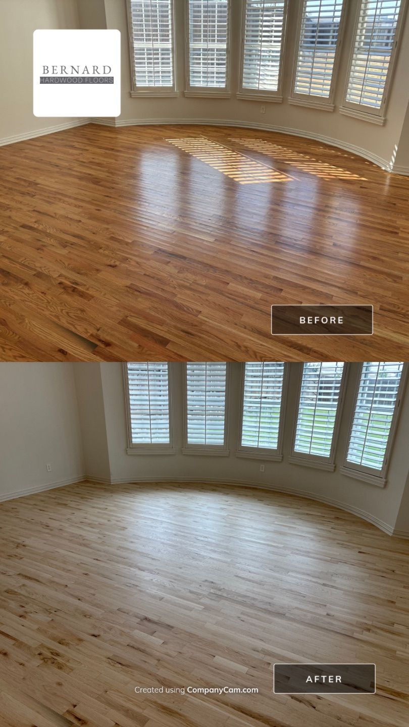 Bleached #2 Red Oak by Bernard Hardwood Floors