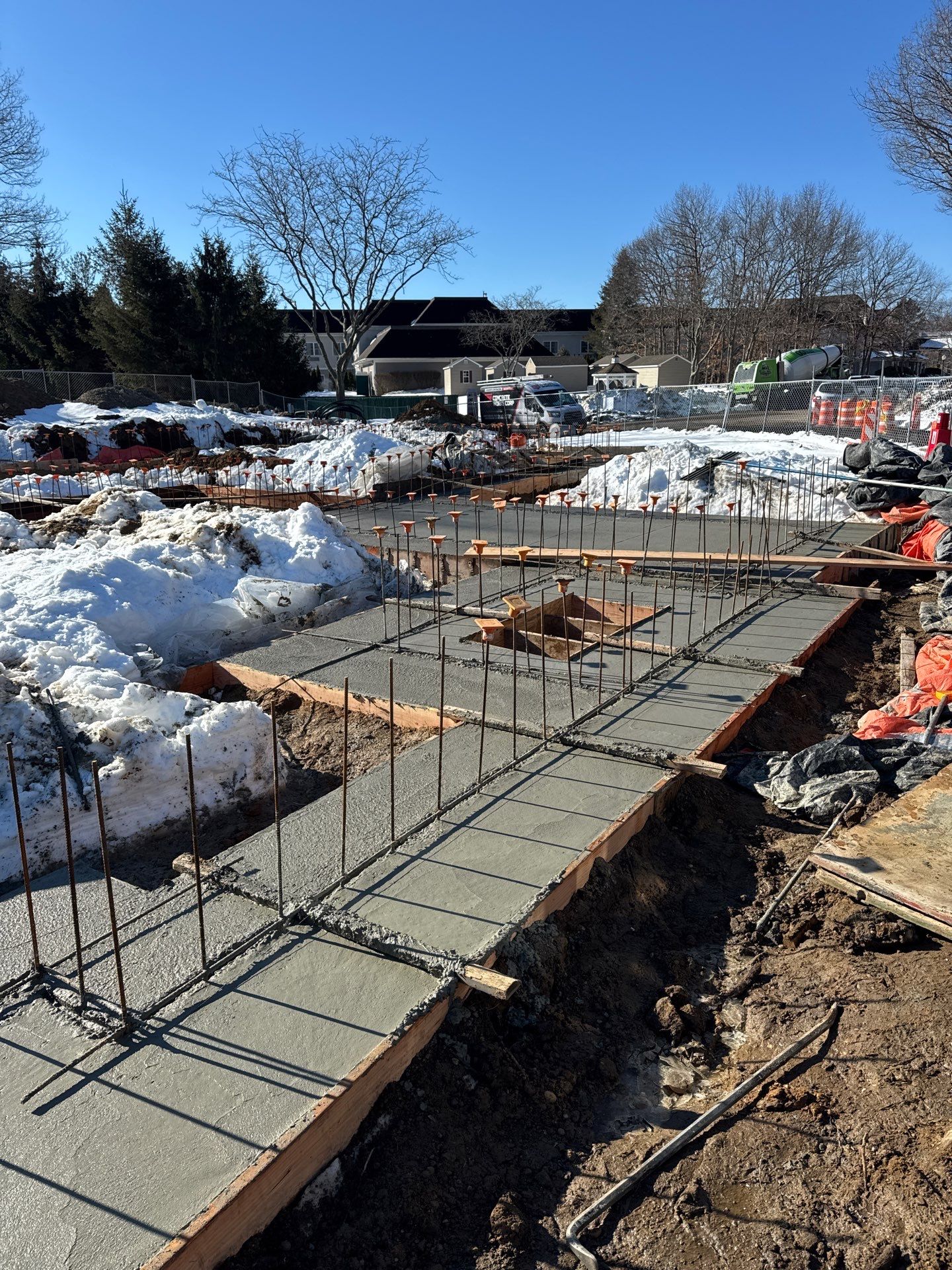 Project in Setauket- East Setauket by Concrete Works Corp