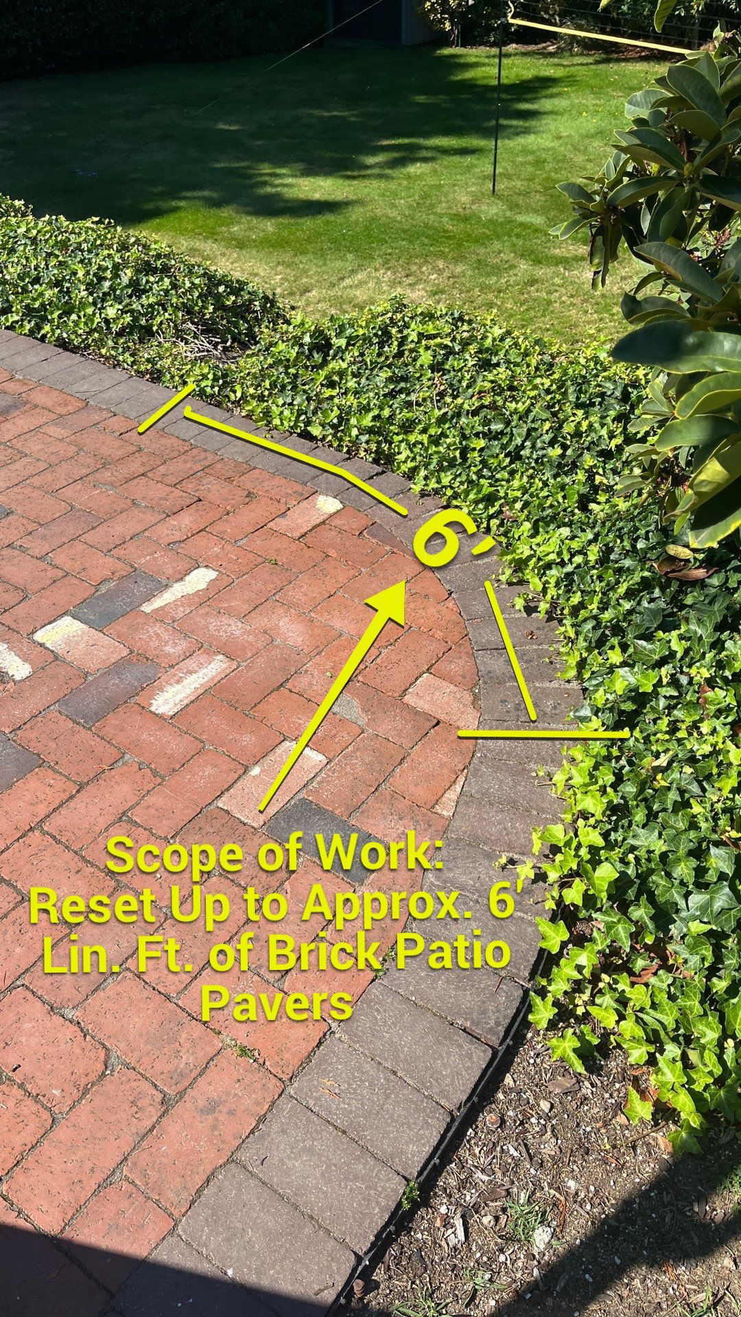 Edmonds Brick Patio Renovation by Jireh Asphalt & Concrete Inc 