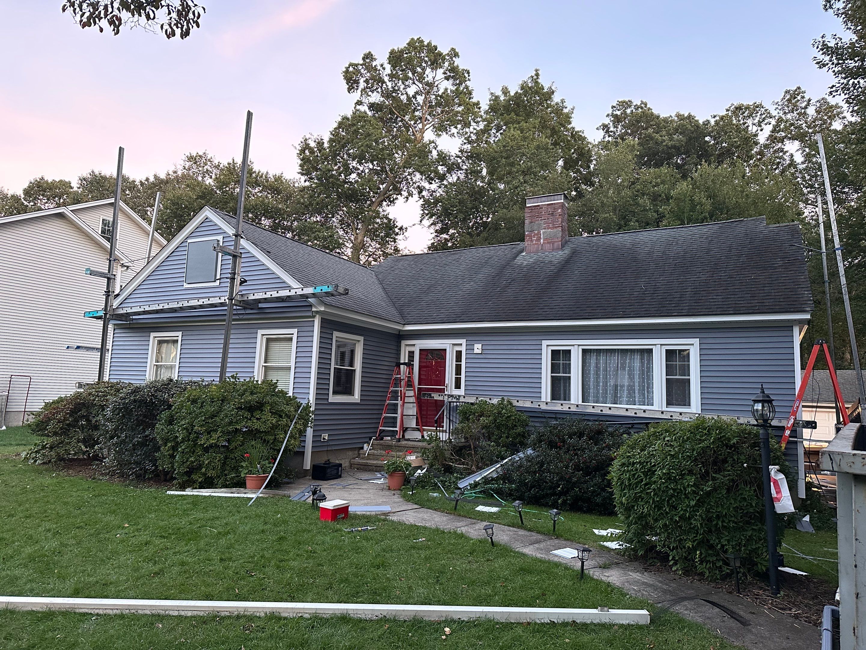 Siding Installation using Certainteed Monogram Flagstone by A Plus Exterior