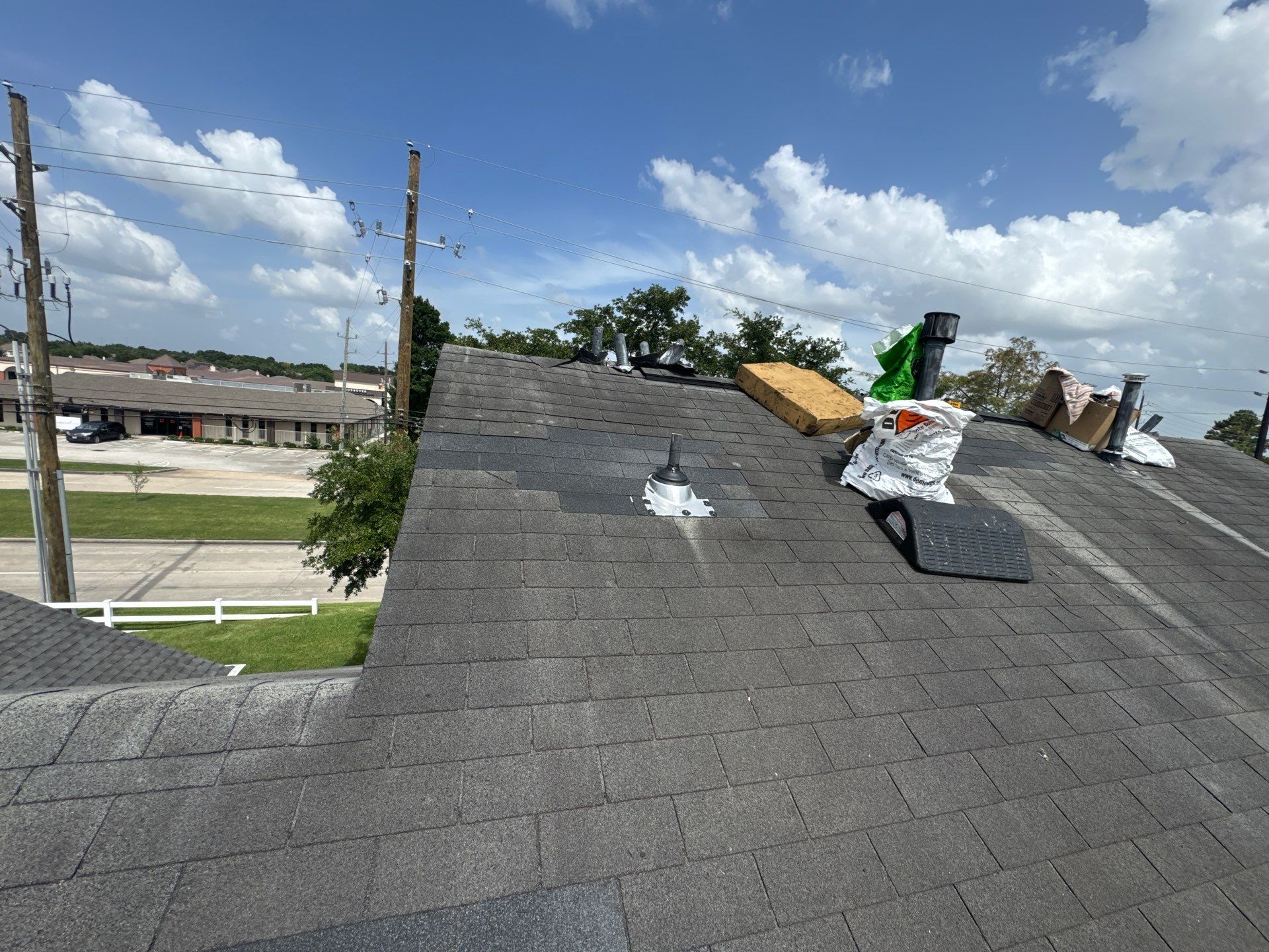 Project in Houston, TX by Associates Roofing Unlimited