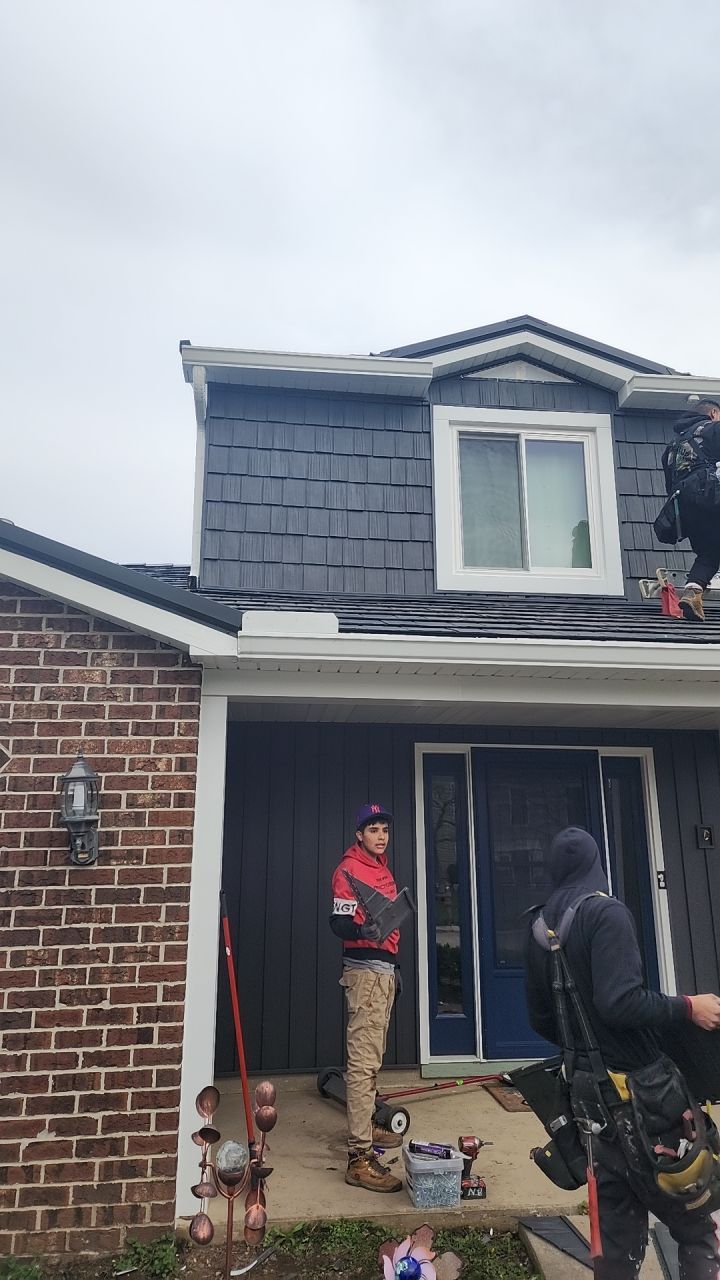 Full Exterior Home Transformation – Metal Slate Roof in Fort Wayne, IN by 4Ever Metal Roofing