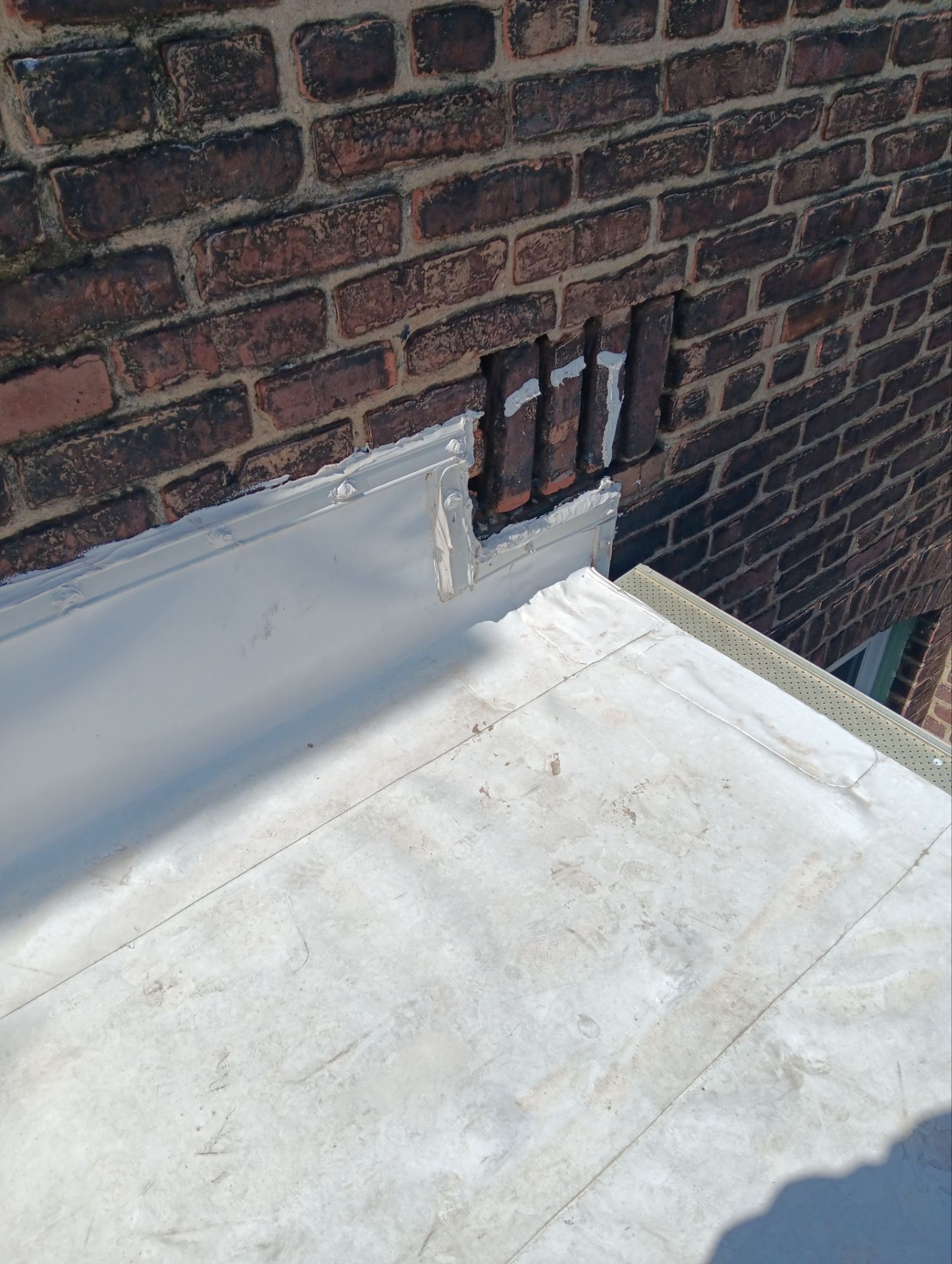 Commercial Roofing Installation using Duro-Last 50 mil PVC by 3 Daughters Construction 