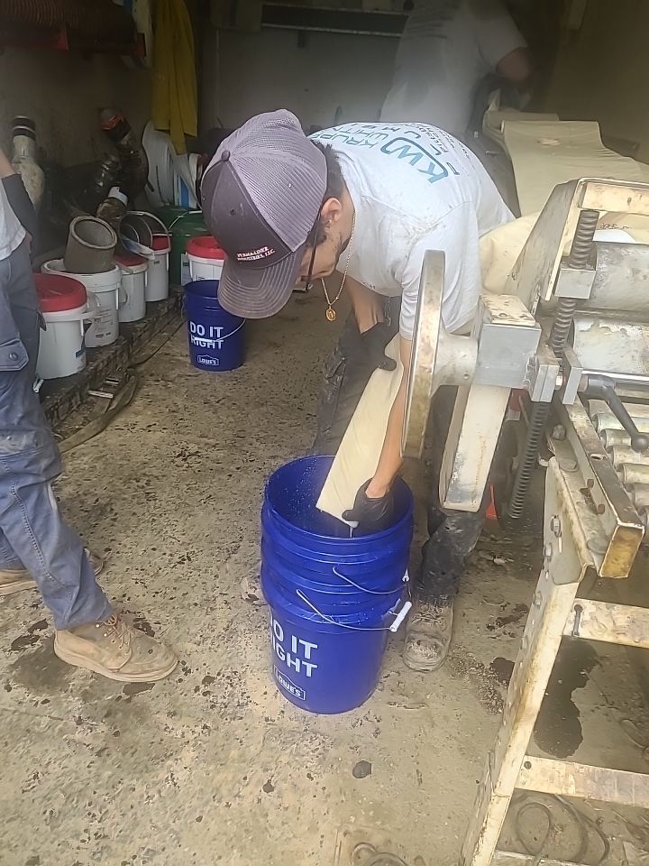 Sewer Repair using Perma-Liner through two manholes by Sureway Comfort John Wilcox Plumbing Heating Cooling