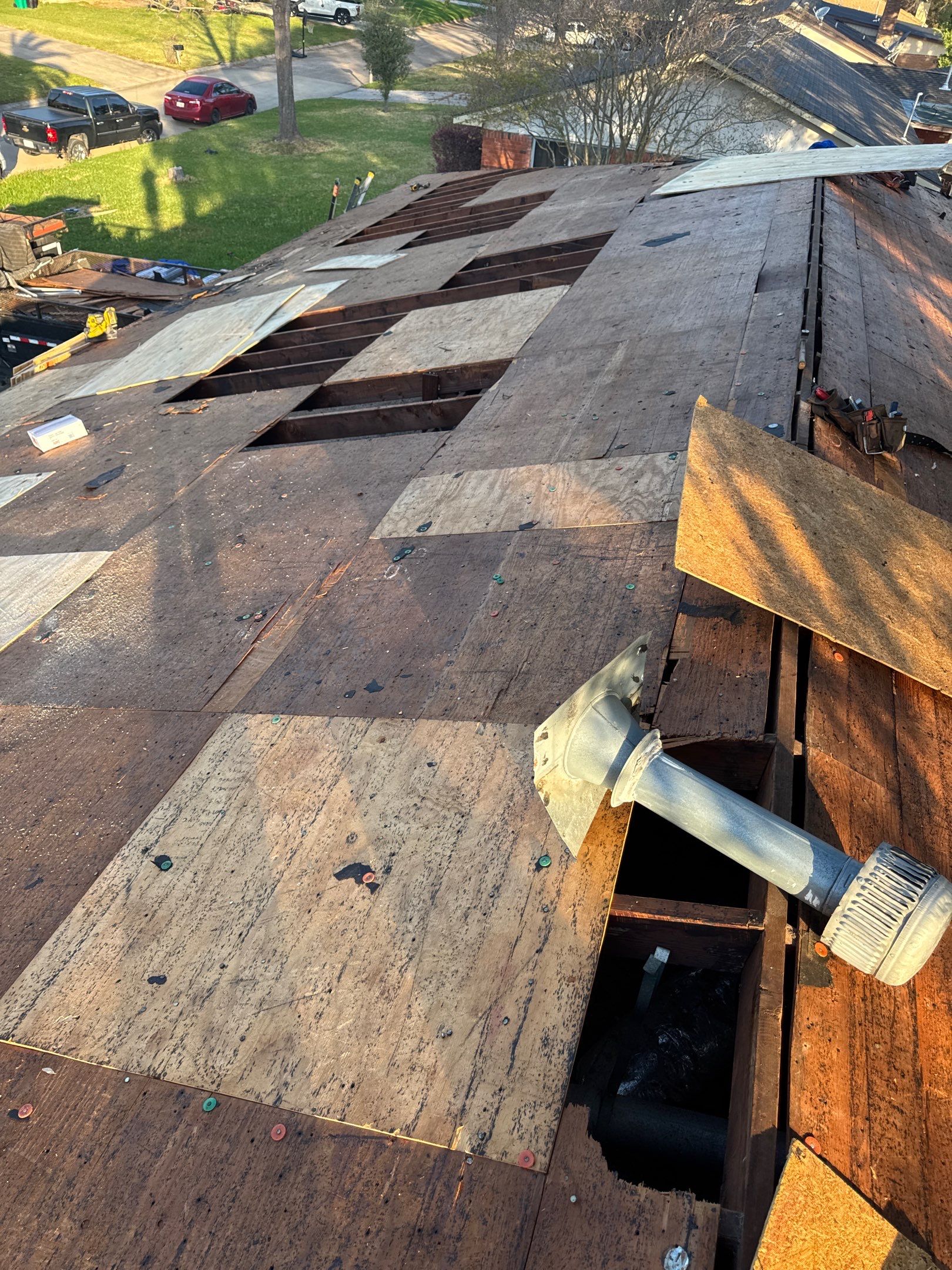 Baytown Roof Installation using Atlas Pinnacle Pristine by Modern BYLT Roofing & Construction